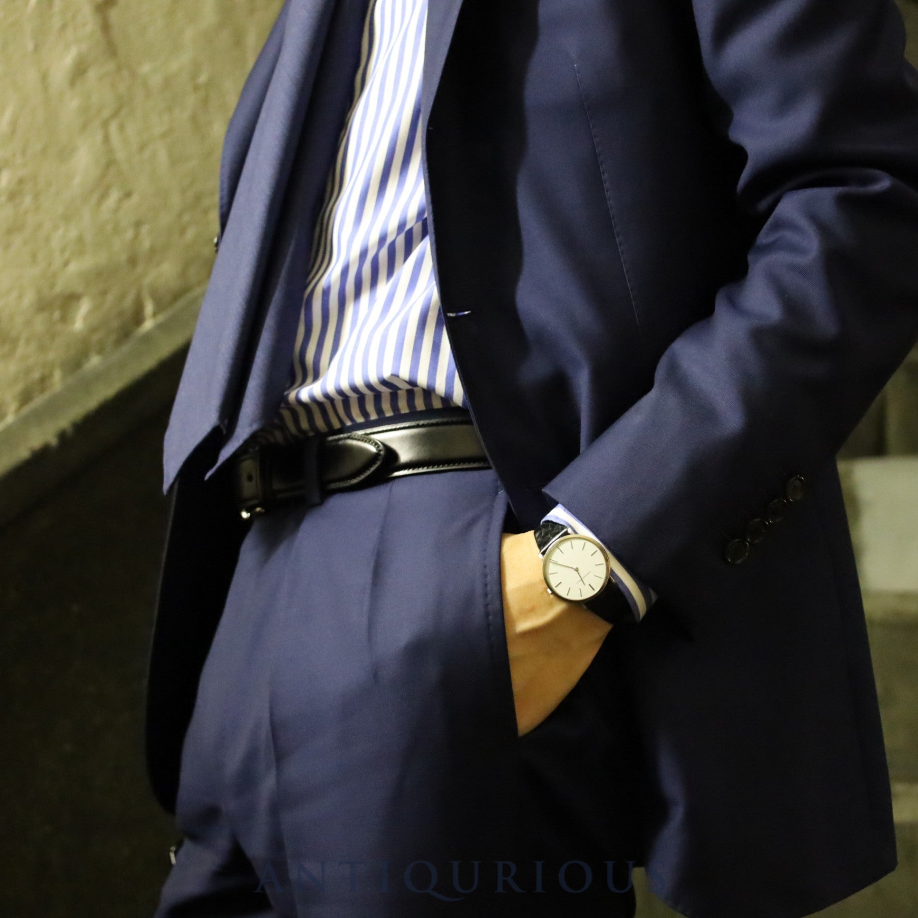 Audemars Piguet Extra Flat Hand-wound Cal.2090 750 Leather Genuine Buckle (750) White Dial 33.3mm 1976-1979