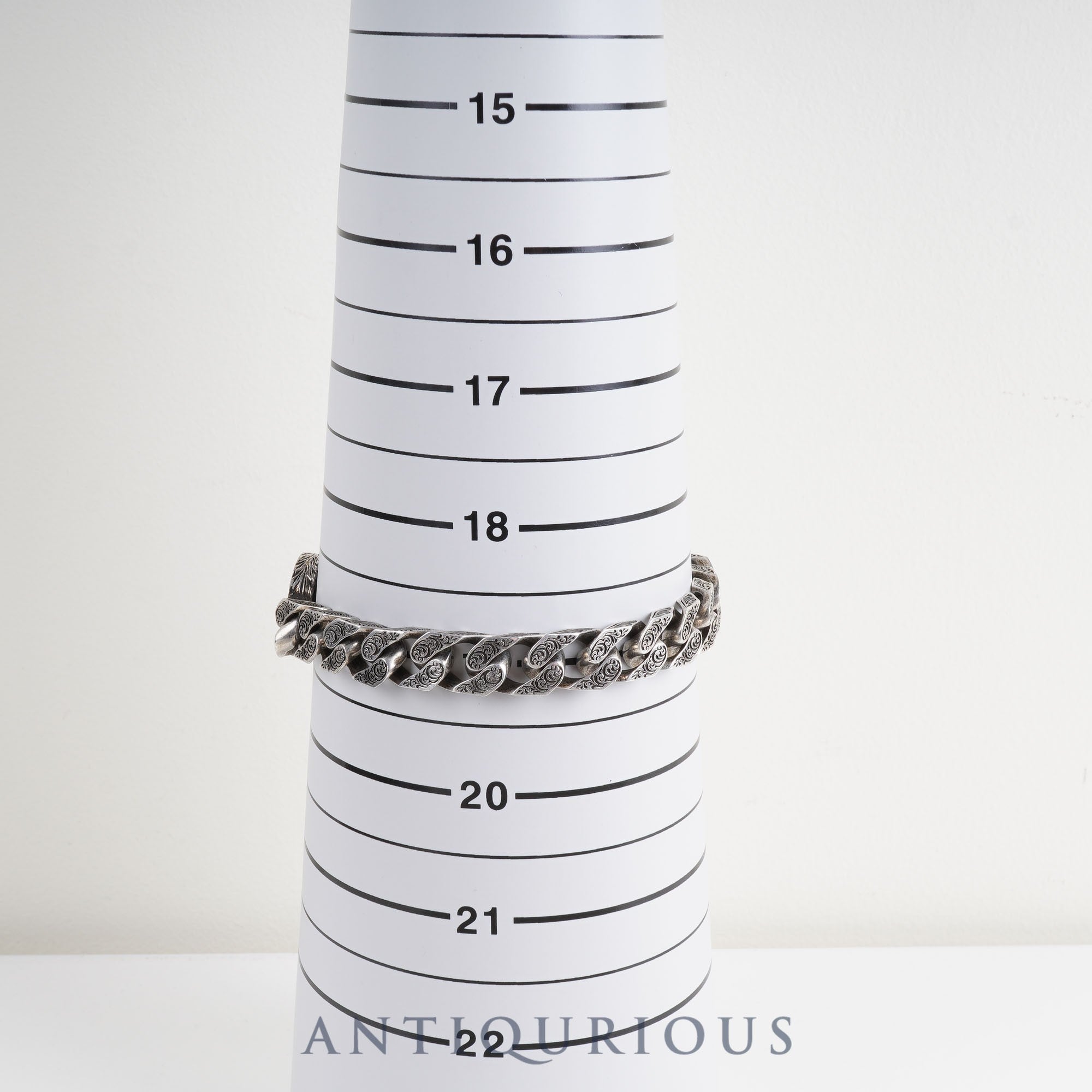 グッチ ブレスレット インターロッキング チェーン SV925 箱