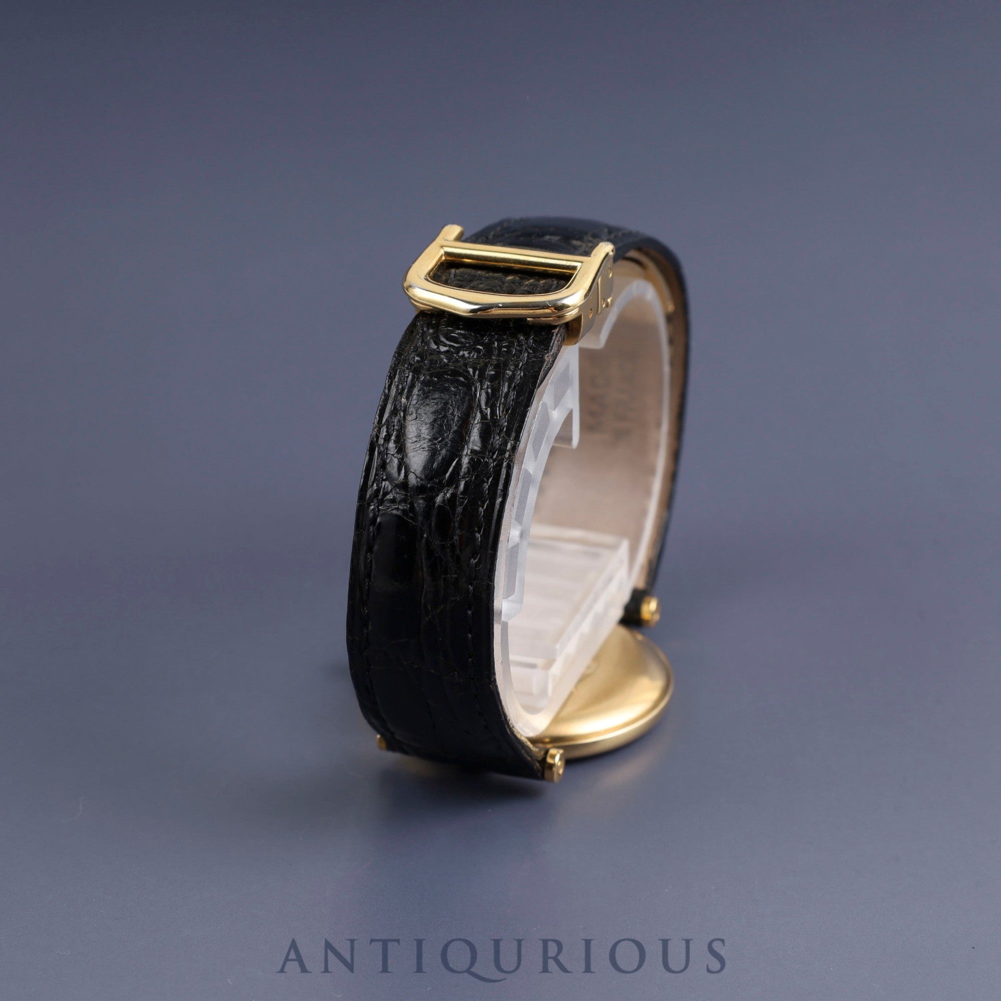 Cartier Must Vendome 590003 / W1005454 Quartz Cal.690 SV925 Genuine leather strap Genuine D buckle (GP) Opalan dial Overhauled