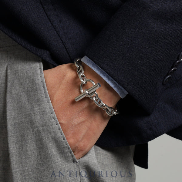 エルメス ブレスレット シェーヌダンクル MM SV925 16コマ 箱