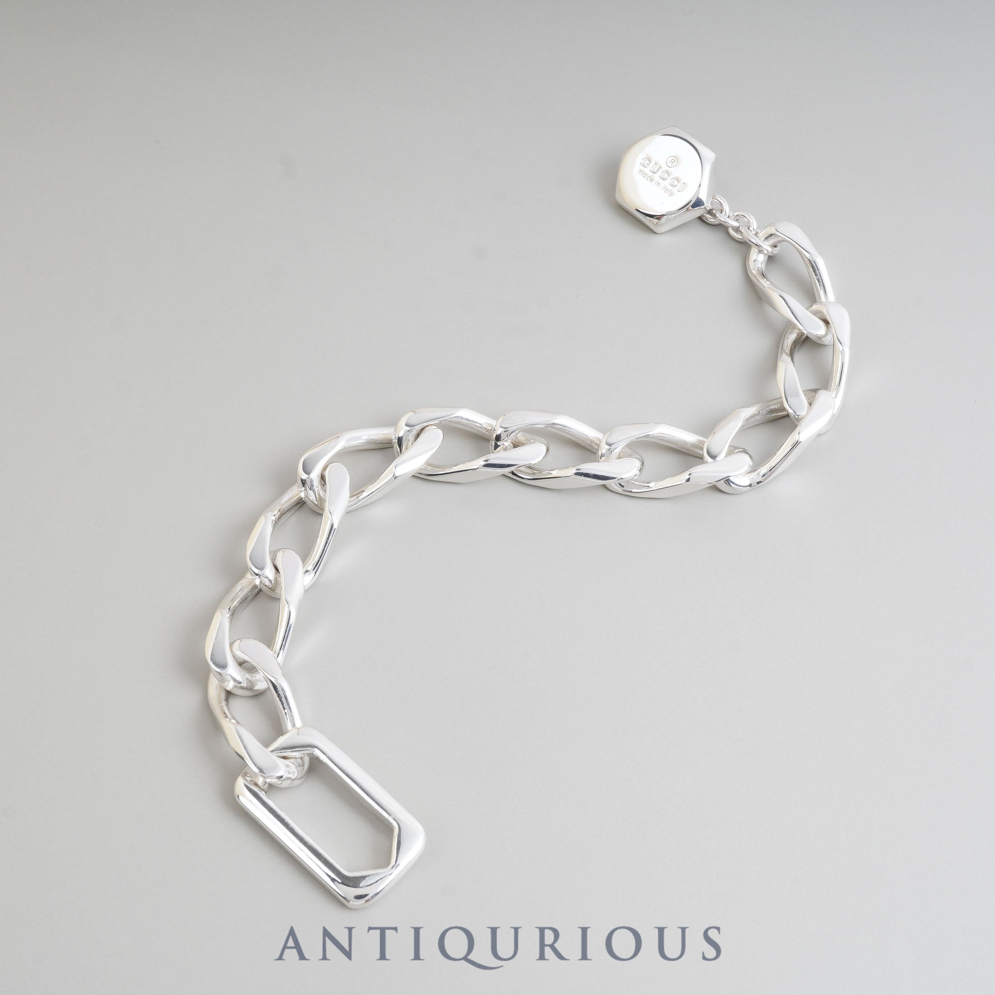 gucci bracelet figaro chain