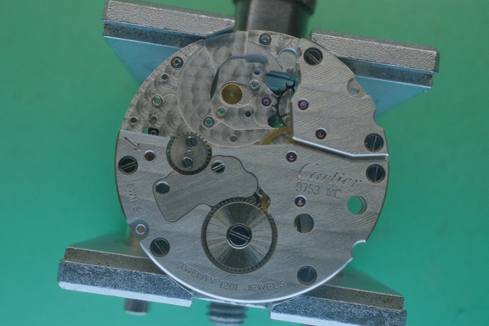 カルティエ タンクルイカルティエ XL W1560003 / 3185 自動巻き Cal.9753MC AU750(PG) 革 純正Dバックル(AU750)PG シルバーギョーシェ文字盤 箱 保証書(2017年) オーバーホール済み