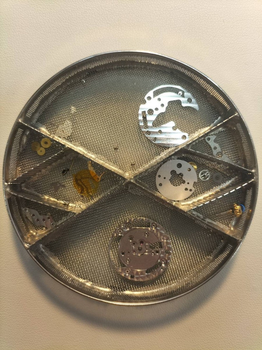 Cartier Must Vendôme VLC SM 1851 Quartz Caliber 90 SV925 Leather Watch with Genuine D-buckle and Opalescent Dial, Overhauled