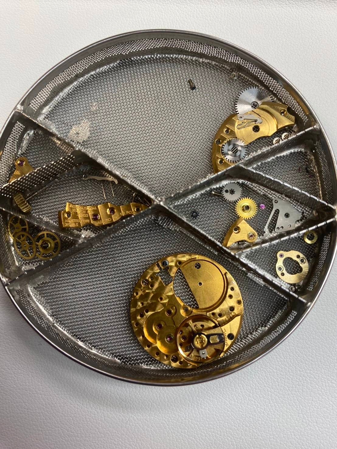 IWC Portofino IW2532 Manual winding Cal.4231 YG Leather Genuine buckle (GP) White dial 31.0mm Overhauled IWC