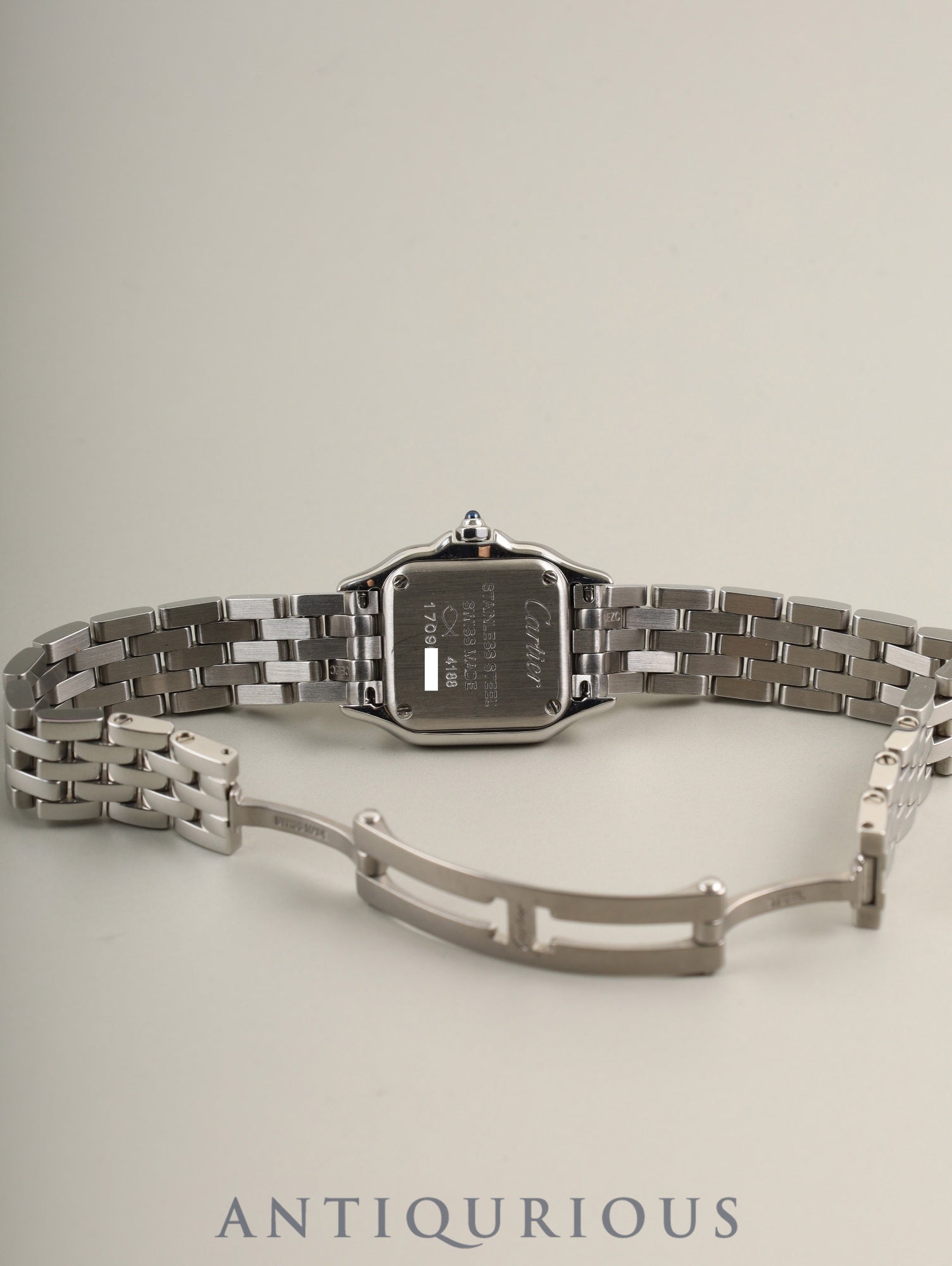 Cartier Panthère de Cartier Mini WSPN0019 / 4188 Quartz Cal.059 Stainless Steel Silver Roman Dial Booklet Warranty Card (2019) Overhauled