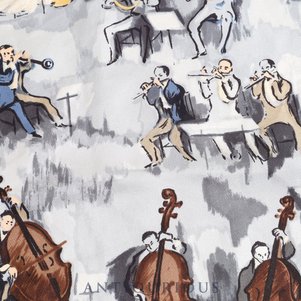 エルメス スカーフ カレ45 コンチェルト SILK100%