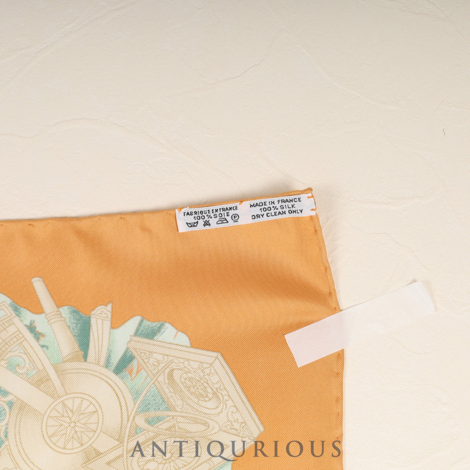 エルメス スカーフ カレ90 アズレージョ SILK100%