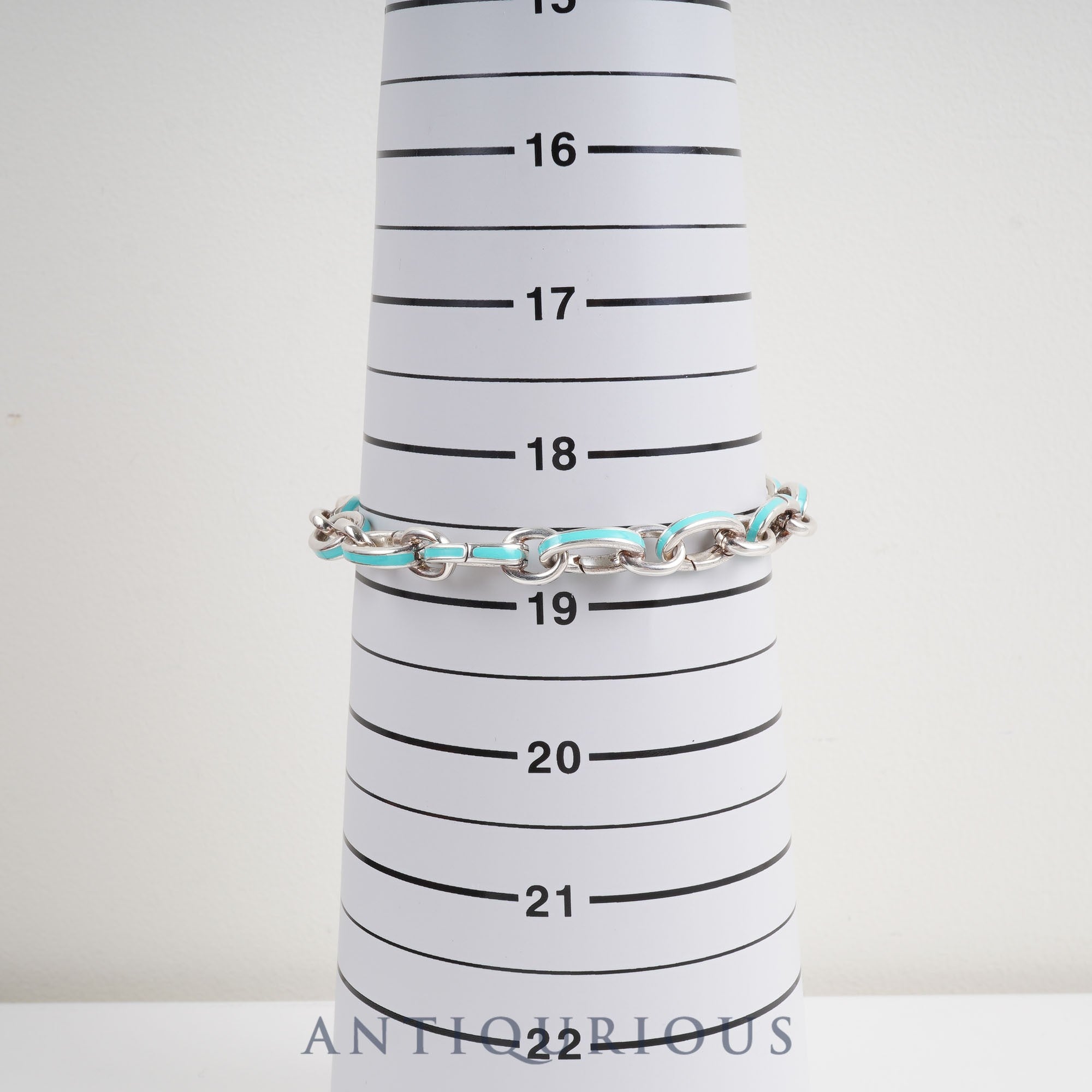 Tiffany bracelet clasping link SV925/enamel bag