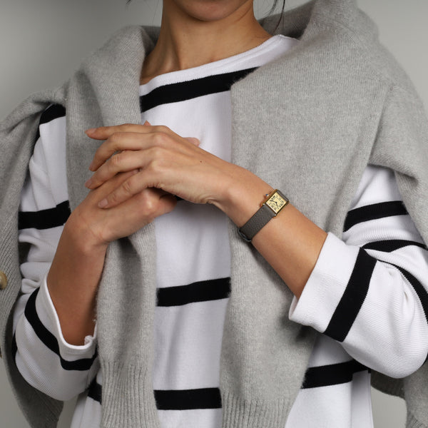 カルティエ マストタンク SM QZ アイボリーローマン文字盤 5057001 コンプリートサービス 新品仕上げ済み