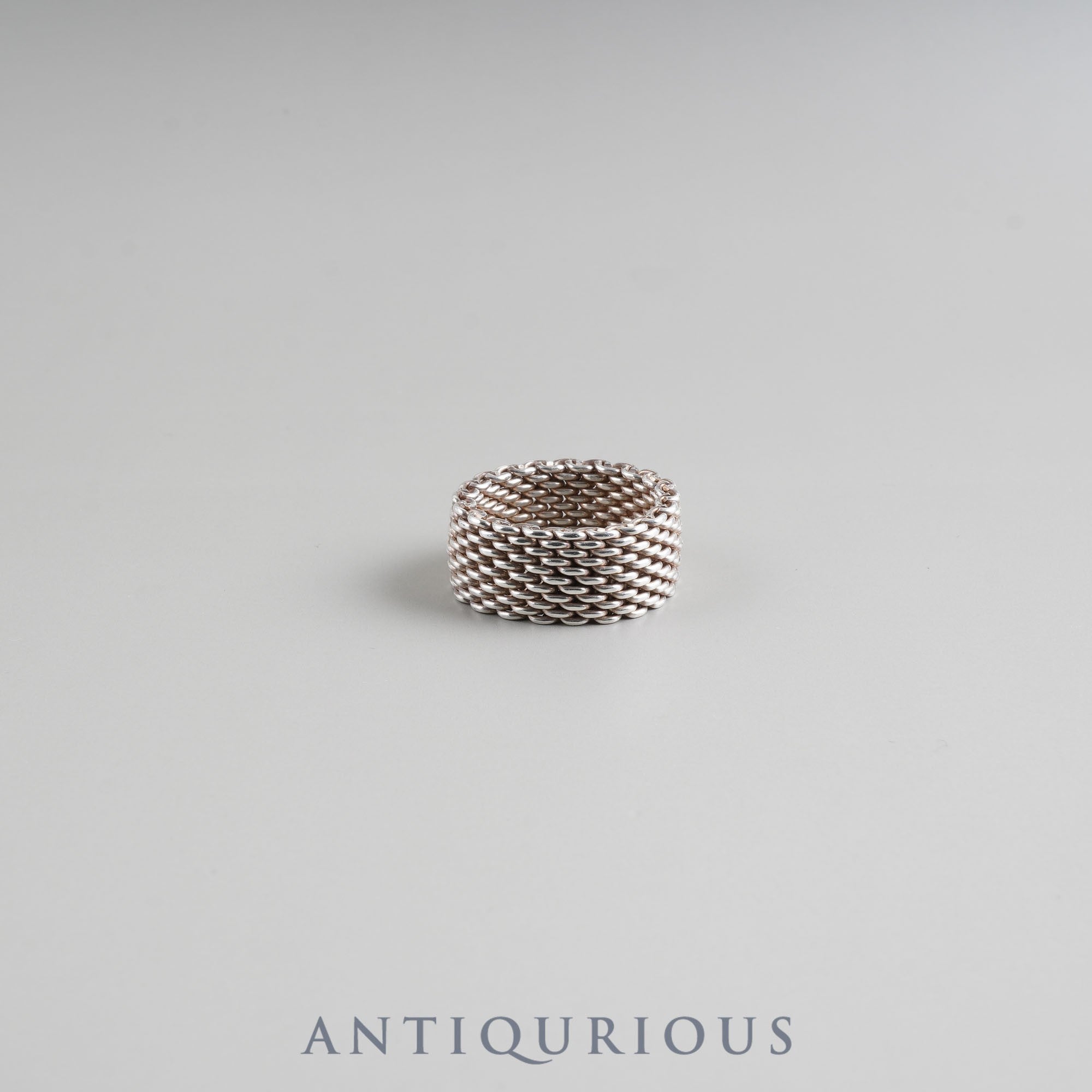 Tiffany ring Somerset SV925 size 16.5 with bag