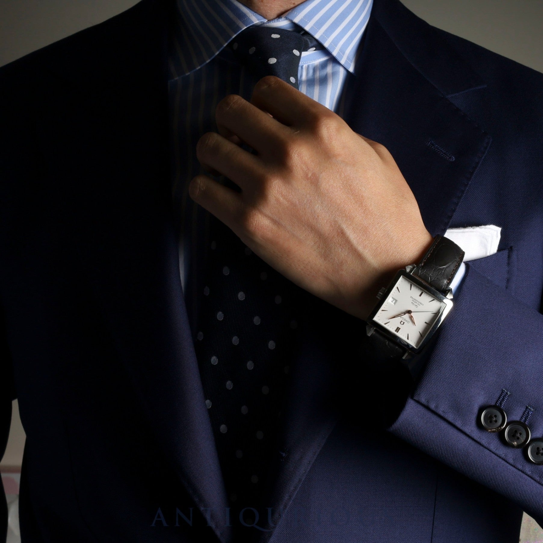 Omega De Ville De Ville Byzantium 7806.30.32 / 168.1305 Automatic Cal.2500C SS Genuine leather strap Genuine buckle (SS) Silver dial Limited to 600 pieces Box Booklet Overhauled