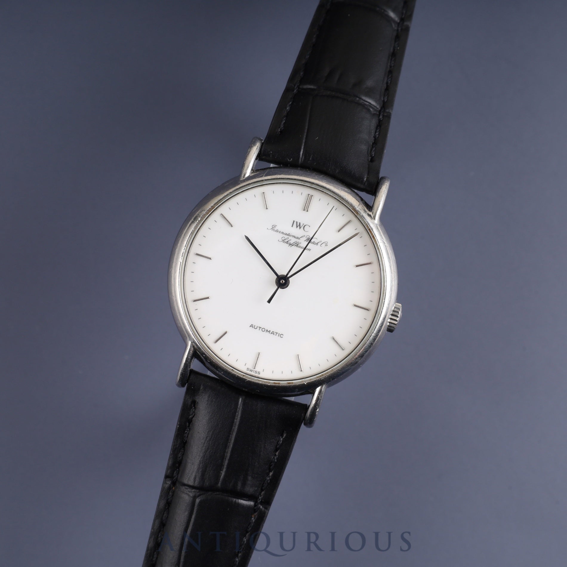 IWC Portofino IW351403 Automatic Cal.37521 SS Leather Third party buckle (SS) White dial Overhauled IWC