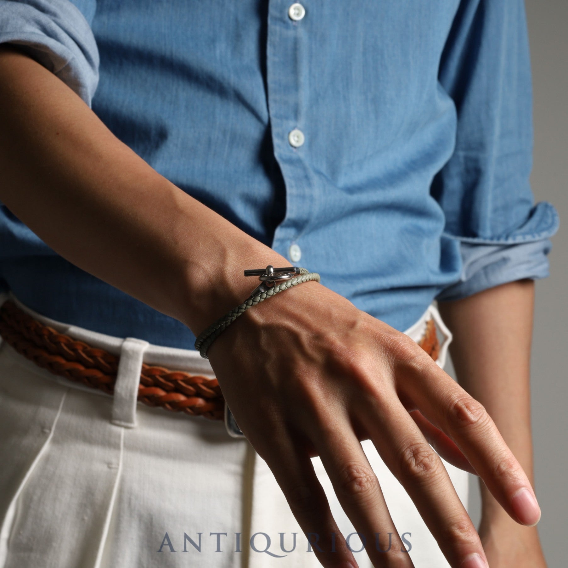 Hermes Bracelet Grenan Double Tour Leather