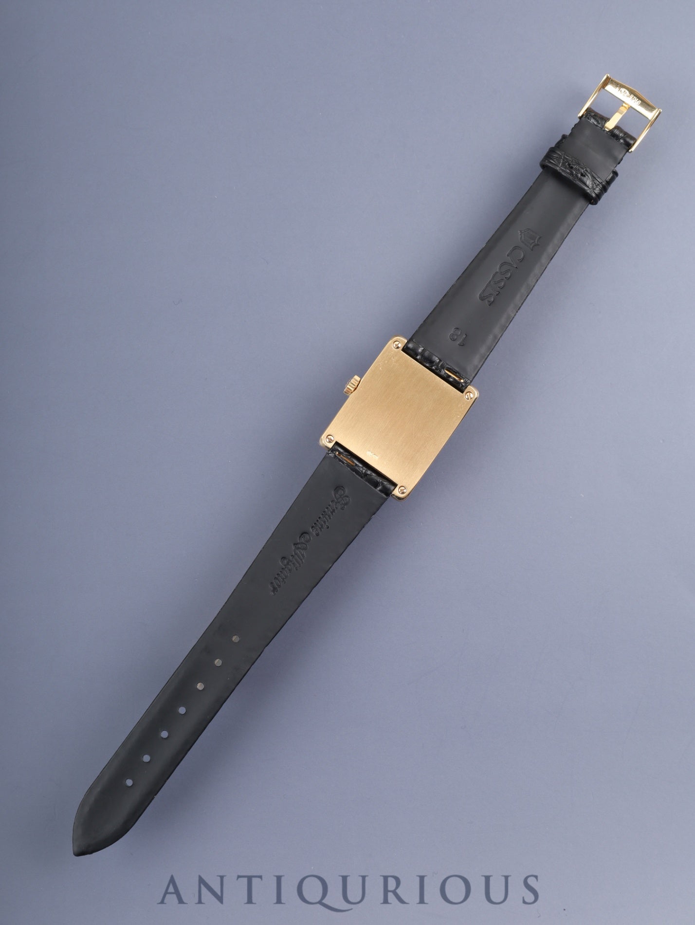 Patek Philippe Gondolo 5010 Manual Winding Caliber 215 750YG Leather Strap with Genuine Buckle (750YG) White Roman Dial Box Warranty Card (1994) Overhauled