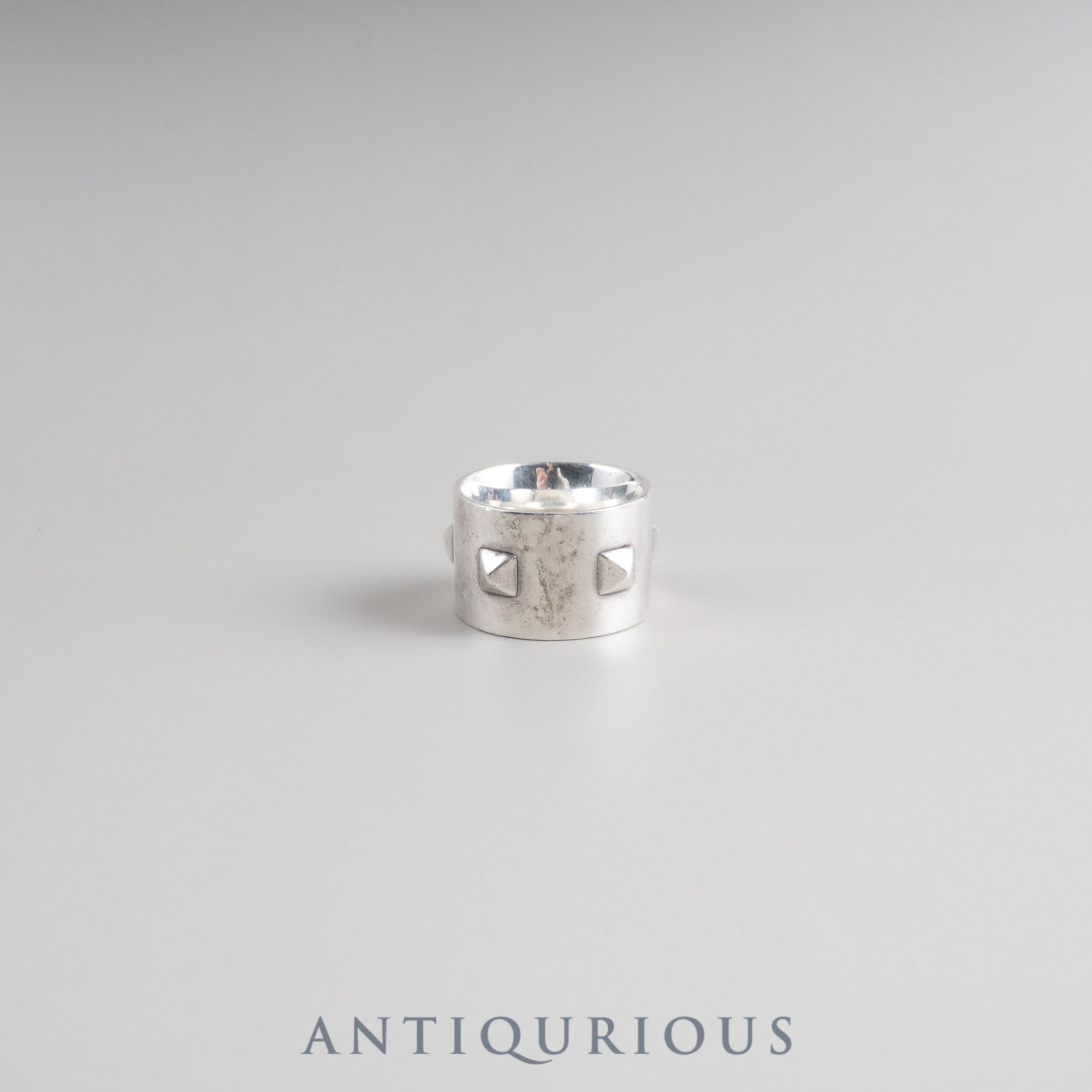 エルメス リング ミニクルー GM スターリングシルバー #57 箱 19年刻