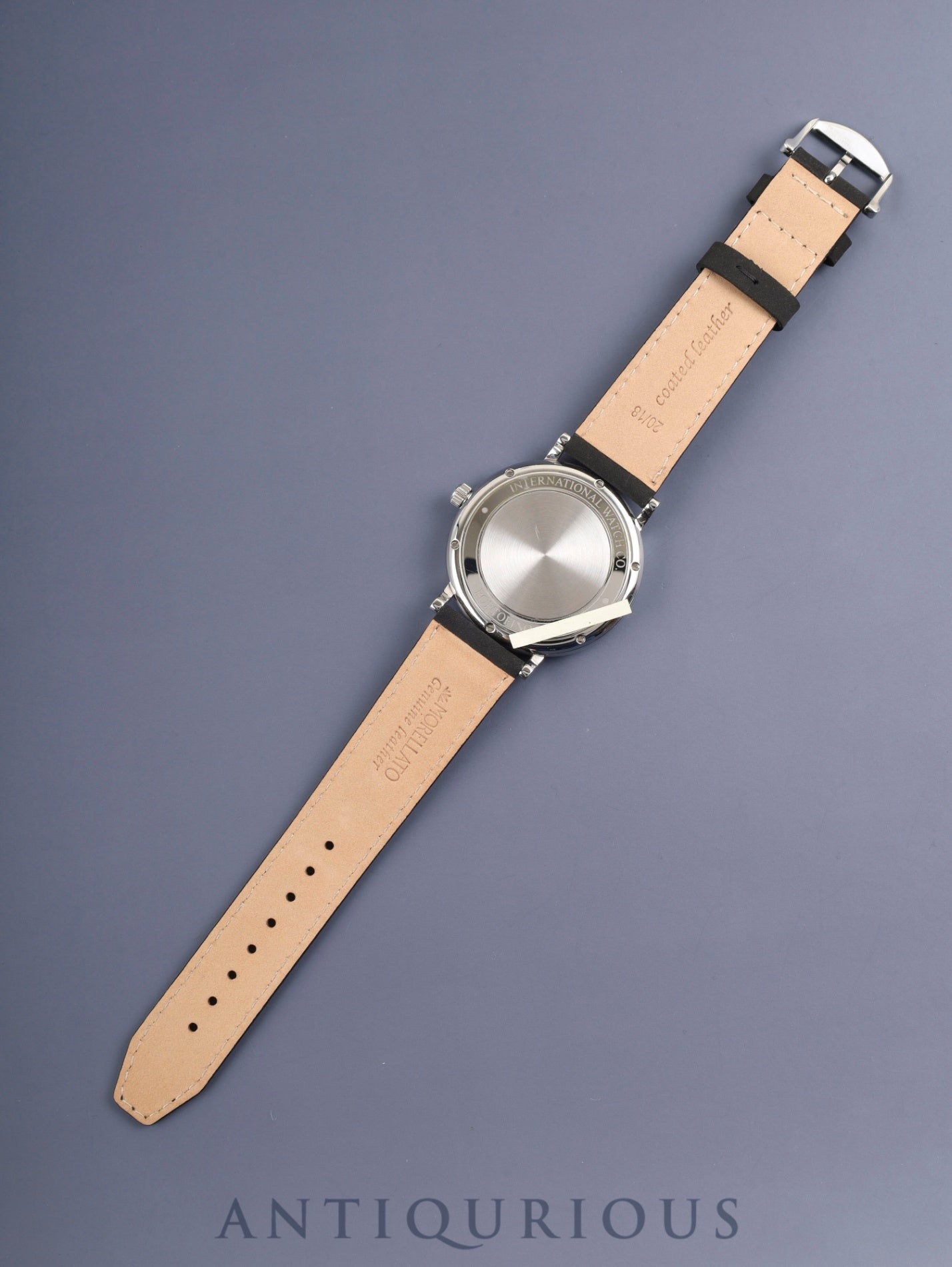 アイダブリュシー ポートフィノ IW356501 自動巻き Cal.C35111 SS 革 純正尾錠(SS)シルバー文字盤 純正革ベルト オーバーホール済み