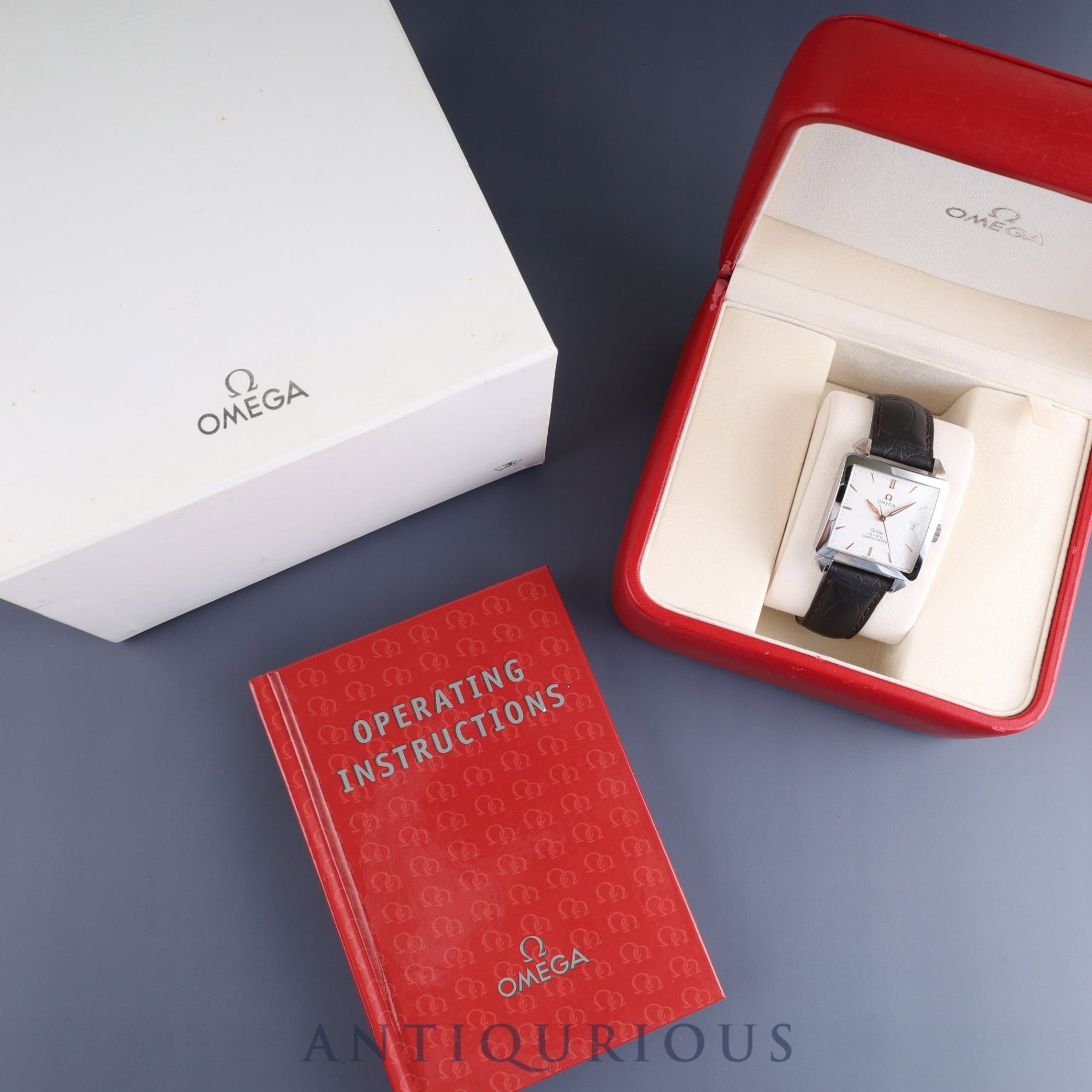 Omega De Ville De Ville Byzantium 7806.30.32 / 168.1305 Automatic Cal.2500C SS Genuine leather strap Genuine buckle (SS) Silver dial Limited to 600 pieces Box Booklet Overhauled