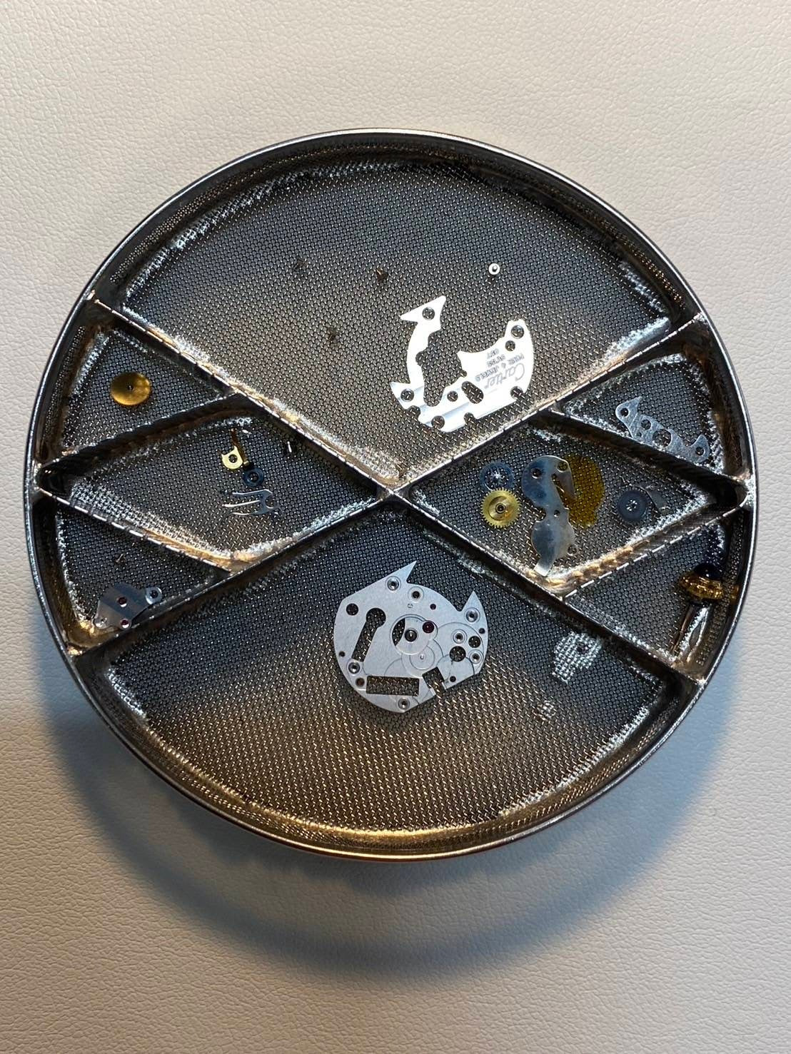 カルティエ マストタンク SM W1005554 / 5057001 クォーツ Cal.057 SV925 純正革ベルト 純正Dバックル オパラン文字盤 保証書(1998年)オーバーホール済み