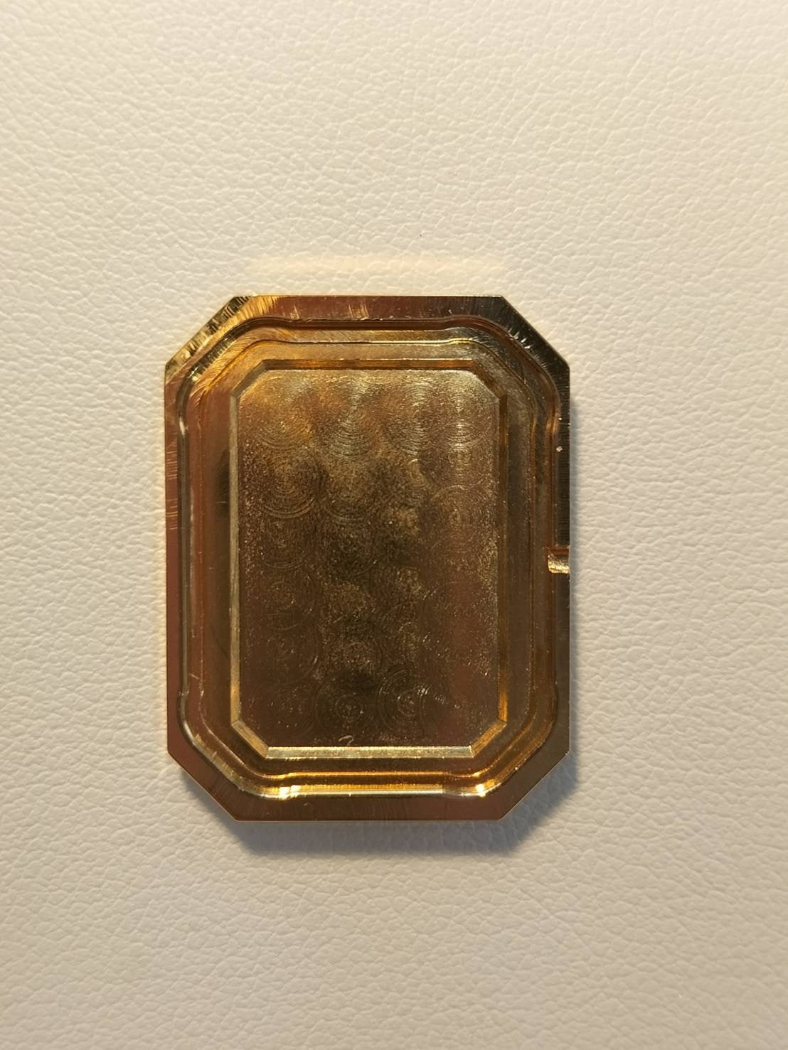 Chanel Premiere L H0001 Quartz Cal.976.001 GP GP/Leather Black Dial Overhauled