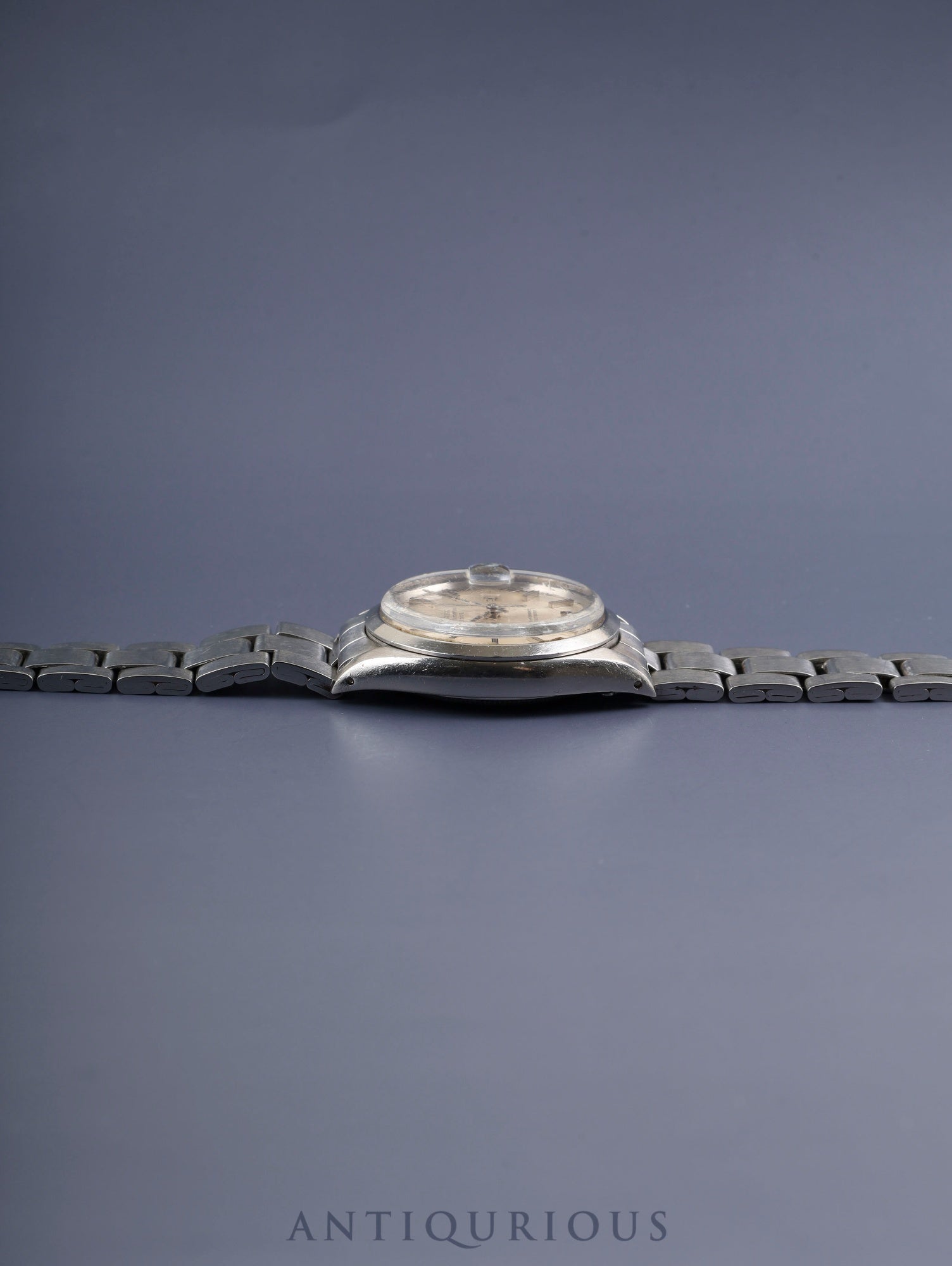 ロレックス オイスターパーペチュアルデイト 1500 自動巻き Cal.1570 SS SS シルバー文字盤 25番(1968年)クロノメーター証明書 冊子 オーバーホール済み