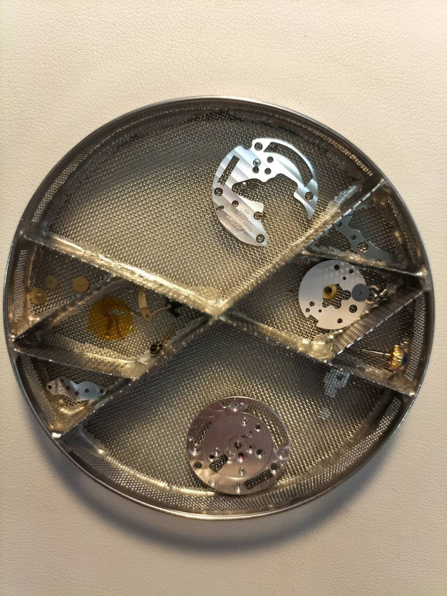 カルティエ マストタンク LM 590005 クォーツ Cal.- SV925 革 純正尾錠(GP)アイボリーローマン文字盤 1982年頃~1995年頃 オーバーホール済み