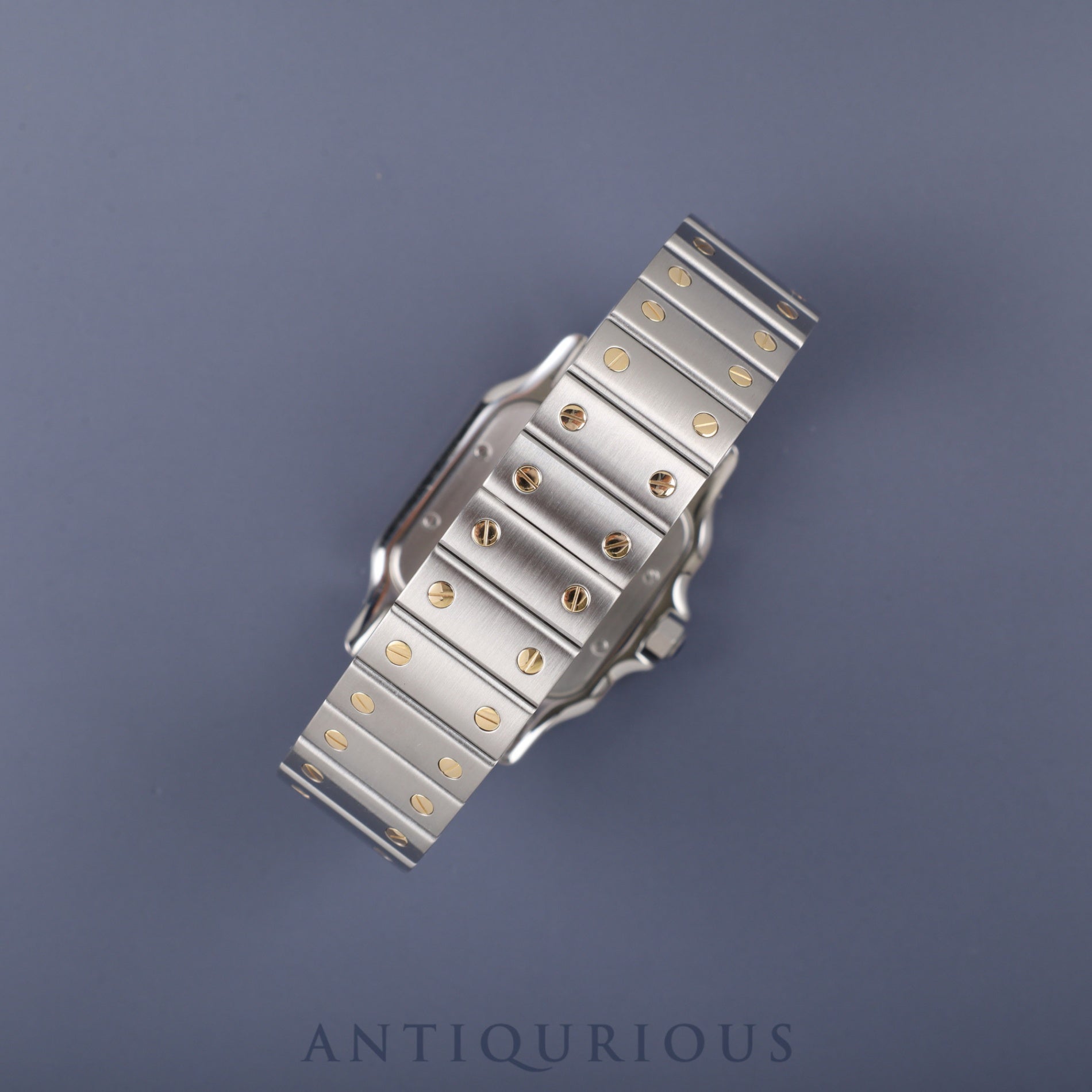 カルティエ サントス ガルベ LM W20011C4 / 1566 クォーツ SS/YG SS/YG ホワイトローマン文字盤 カルティエブティックにてコンプリートサービス済み