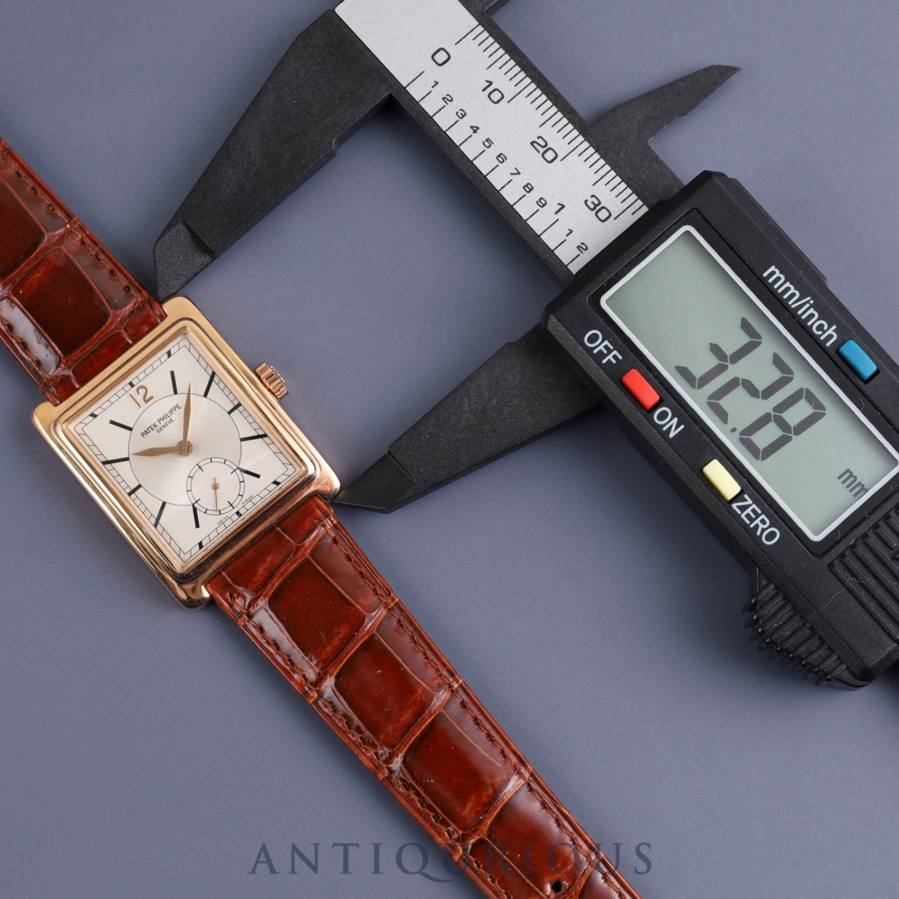 Patek Philippe Gondolo 5010R-001 Manual winding Cal.215 750 Genuine leather strap Genuine buckle (750) Silver dial Box Storage bag Overhauled