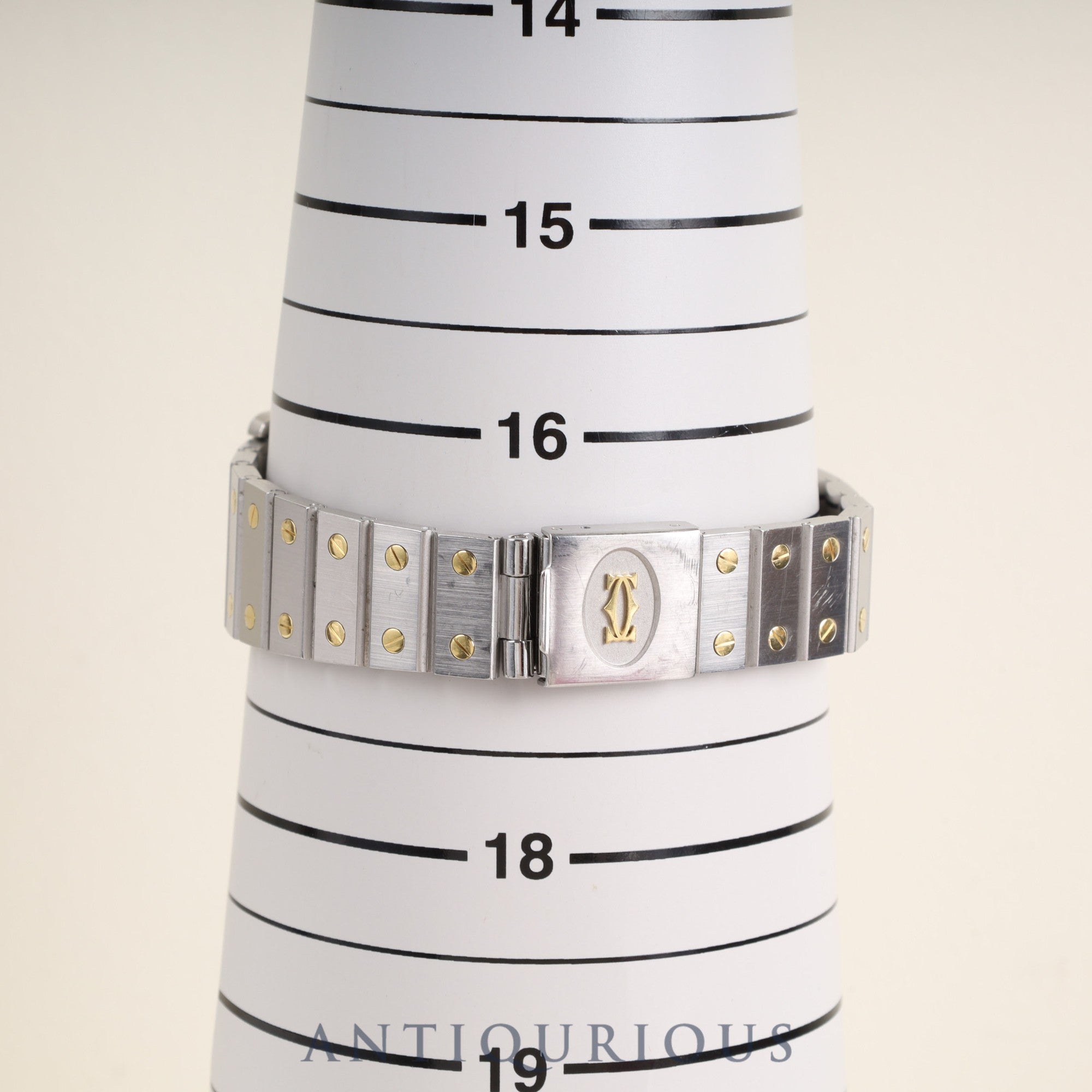 Cartier Santos Galbee LM 2961 Automatic SS/YG SS/YG White Roman dial Complete service (full maintenance) completed at Cartier boutique