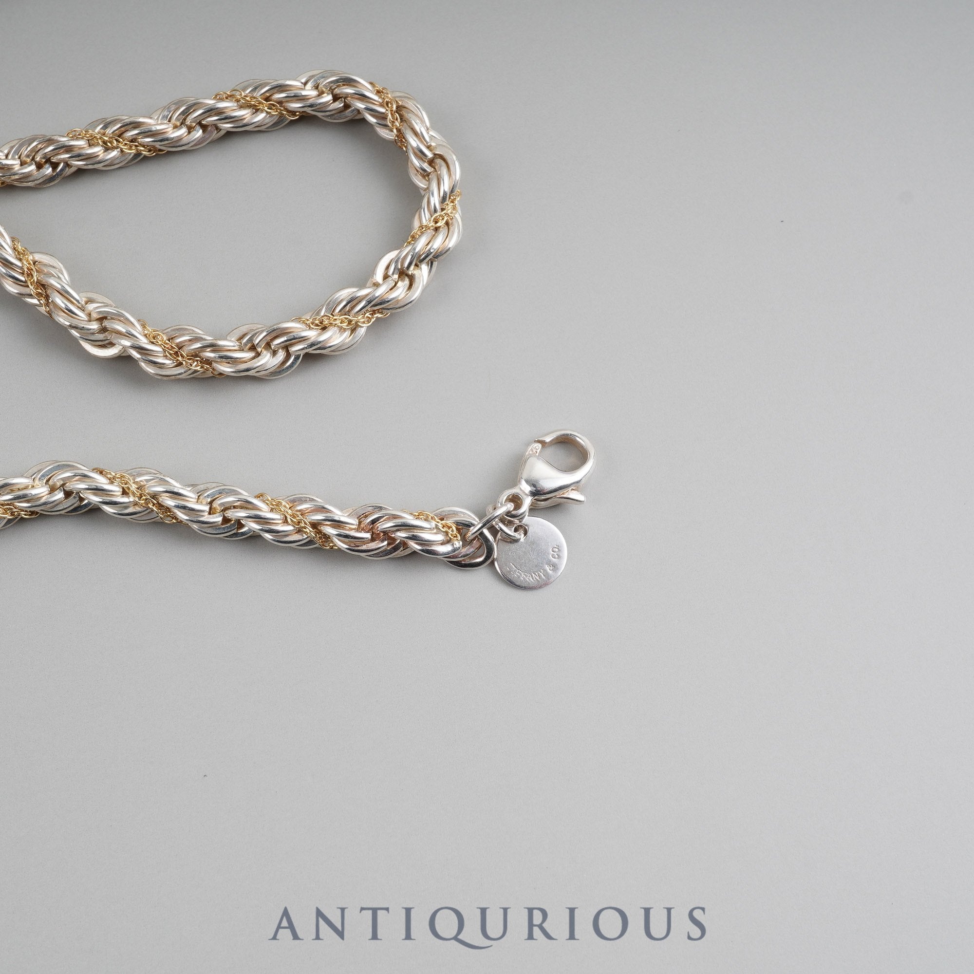 Tiffany Necklace Twist Chain 750/SV925