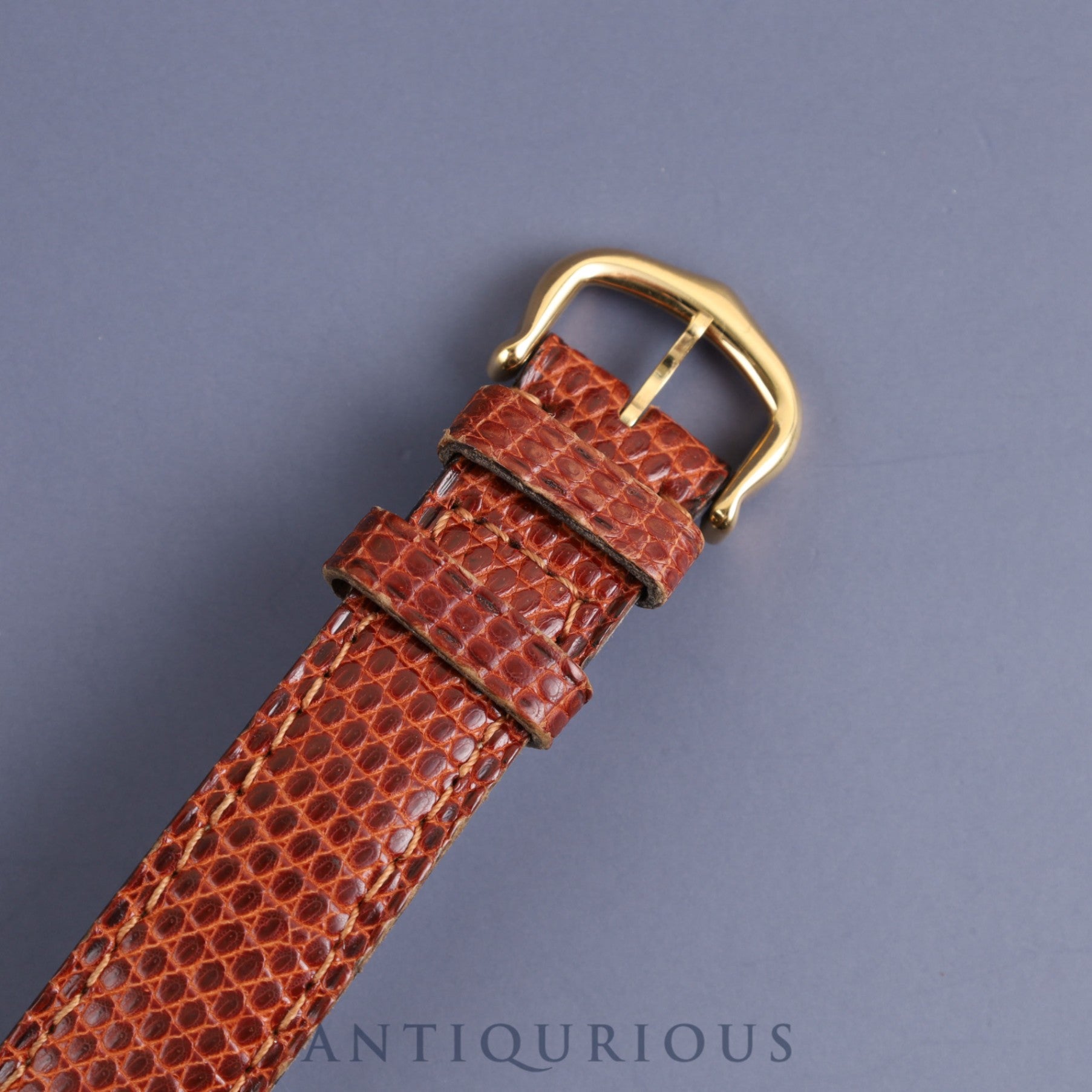 Cartier Must Tank SM 1613 Quartz Cal.057 SV925 Genuine leather strap Genuine buckle (GP) Ivory Roman dial Overhauled