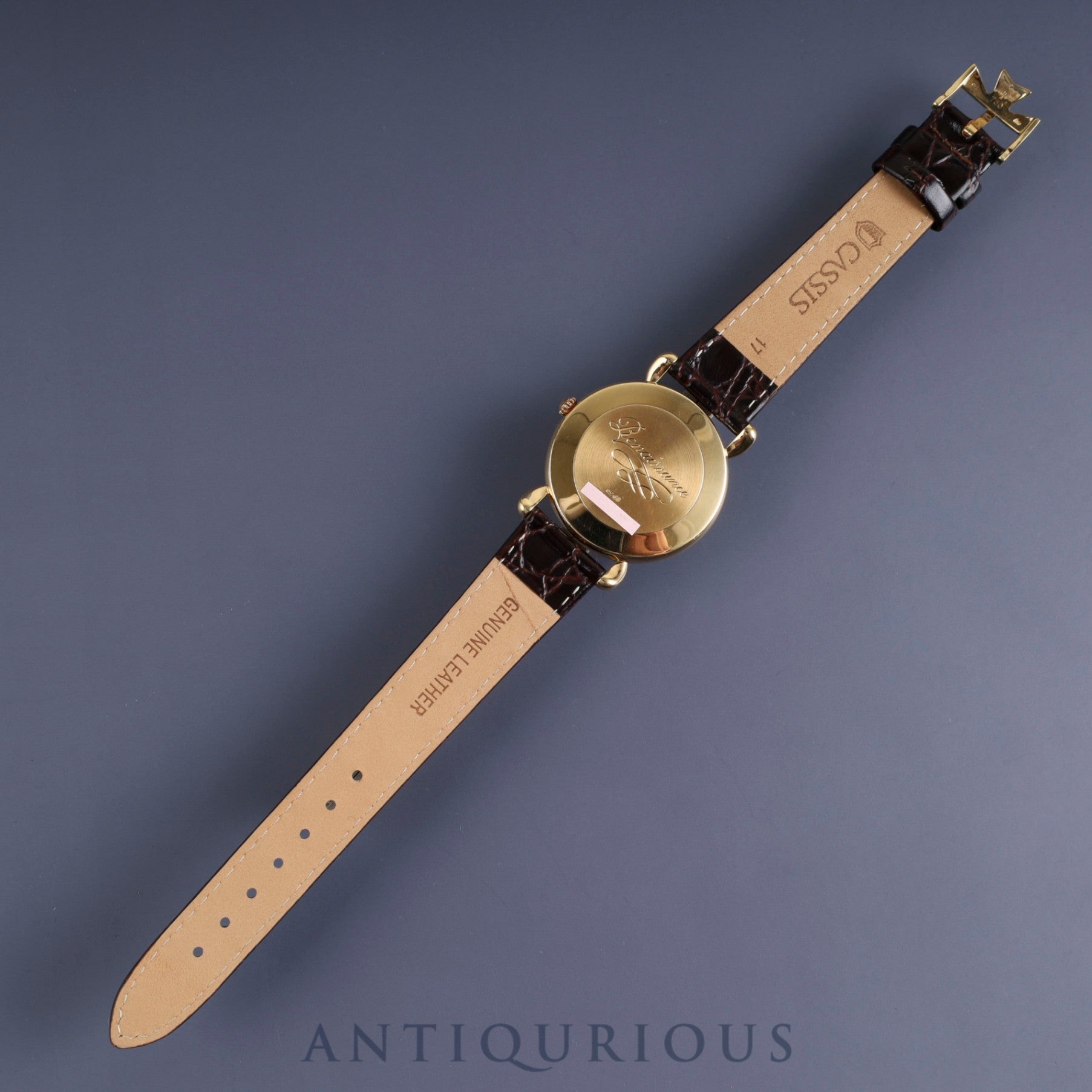 ヴァシュロン・コンスタンタン ヒストリカル ルネサンス 92084/000J-4 手巻き Cal.1014/1 750 革 純正尾錠(750)ゴールド文字盤 純正替えベルト オーバーホール済み