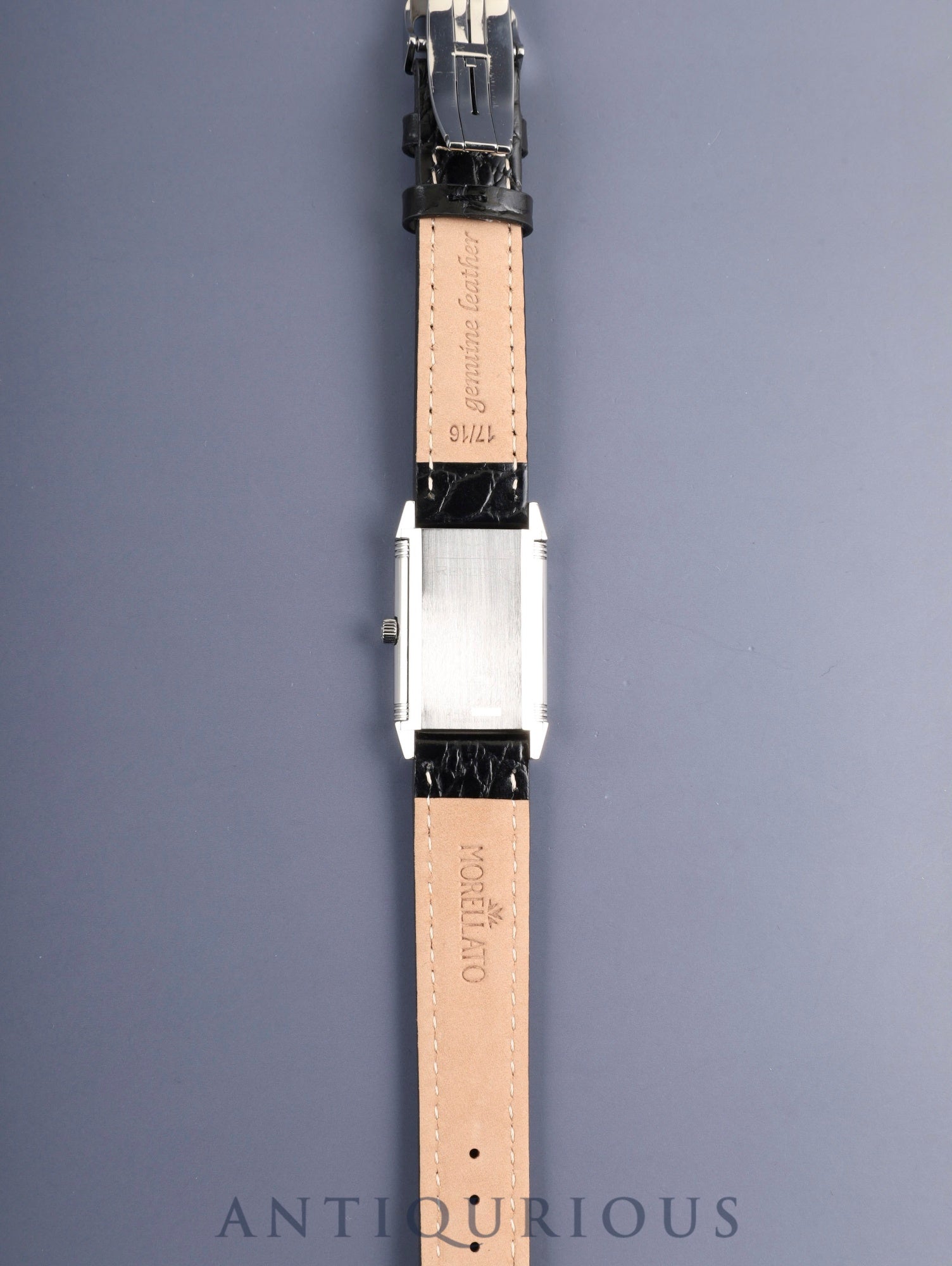 ジャガー・ルクルト レベルソ クラシック 252.8.86 / Q2508410 手巻き Cal.846/1 SS 革 純正バックル(SS) シルバーアラビア文字盤 オーバーホール済み