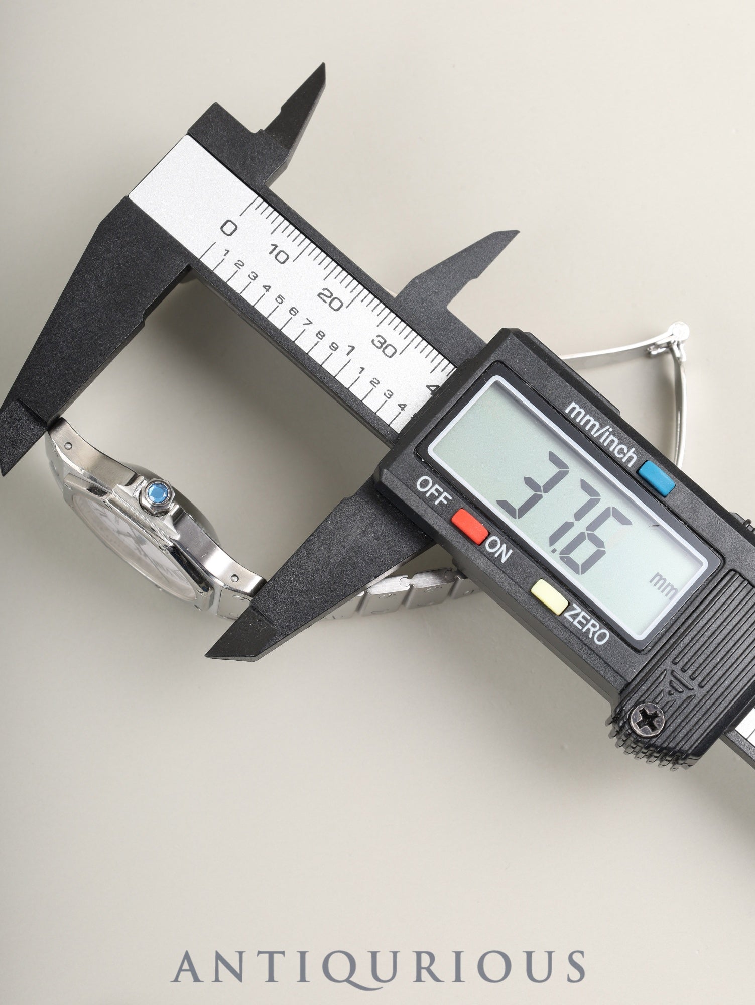 カルティエ サントス オクタゴン LM 2965 自動巻き Cal.ETA2671 SS SS ホワイトローマン文字盤(SWISS MADE表記)カルティエブティックにてコンプリートサービス済み