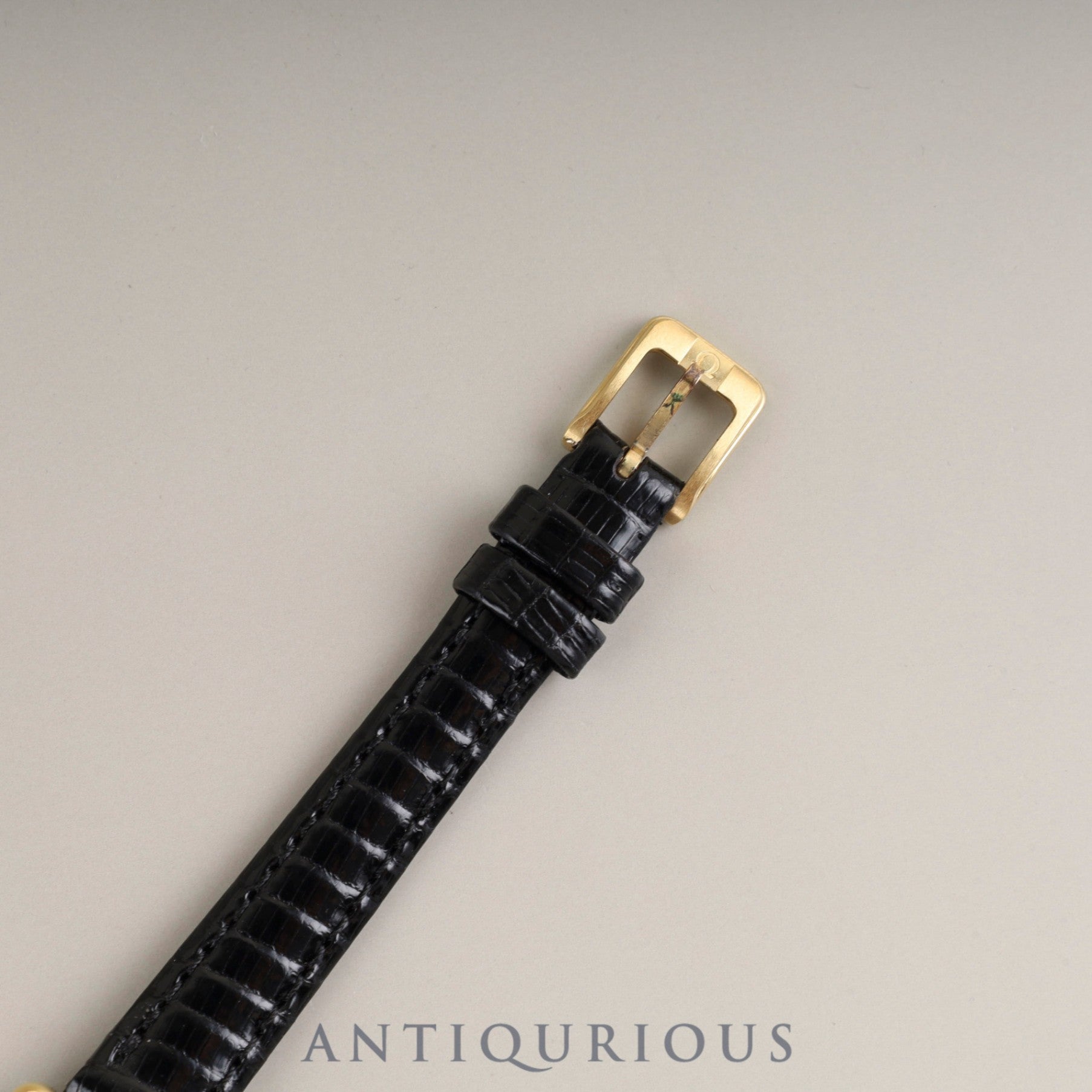 オメガ デ・ヴィル 595.0070 クォーツ Cal.- GP 革 純正尾錠(GP) シャンパン文字盤 純正ベルト オーバーホール済み