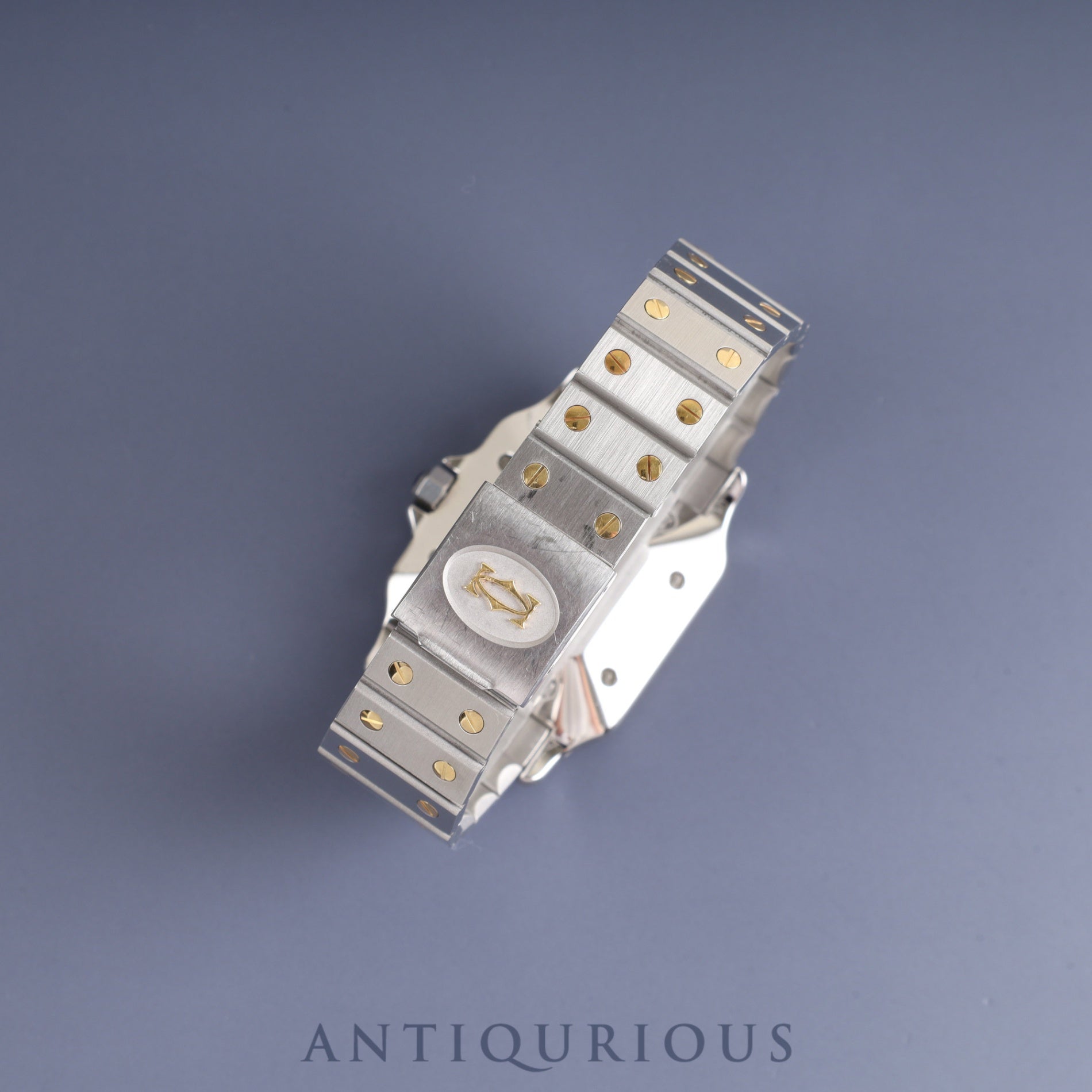 Cartier Santos Galbee LM 2961 Automatic SS/YG SS/YG White Roman dial Complete service (full maintenance) completed at Cartier boutique