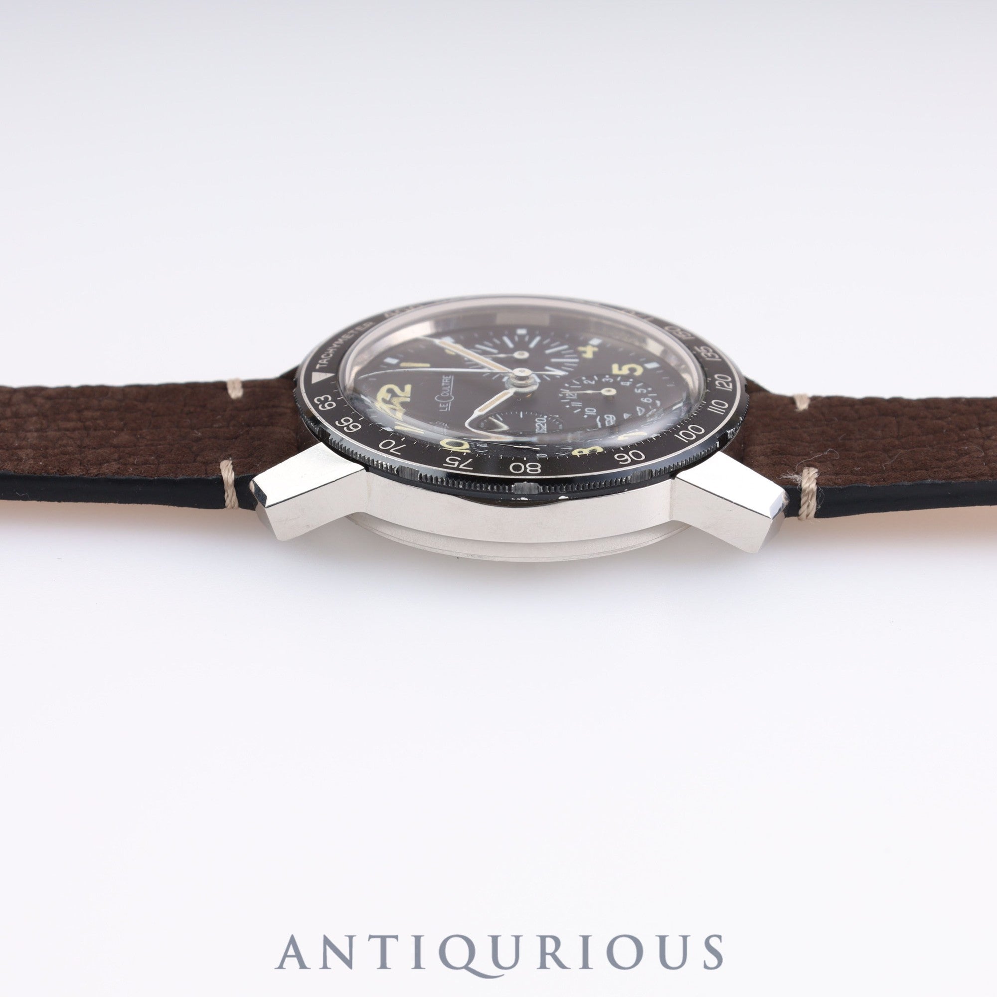 Jaeger-LeCoultre Shark Deep Sea E2643 Manual winding Cal.730 SS Leather Black dial