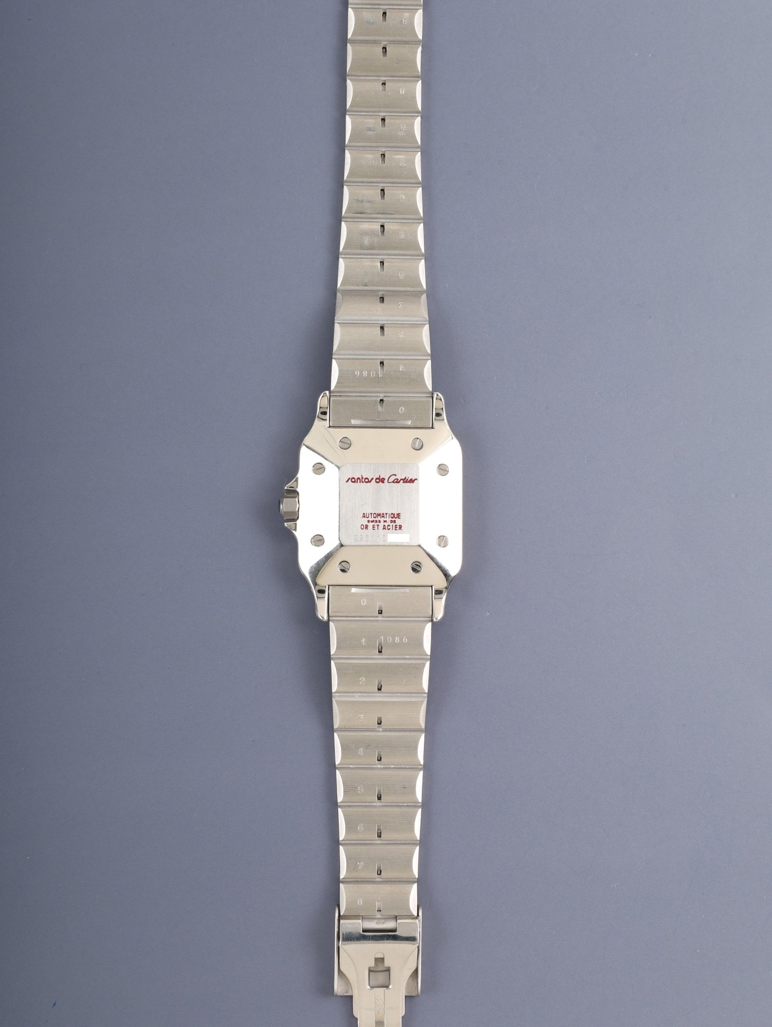 Cartier Santos Carrée LM 2961 Automatic Cal.077 (ETA2671) SS/YG SS/YG White Roman Dial (SWISS designation) Overhauled
