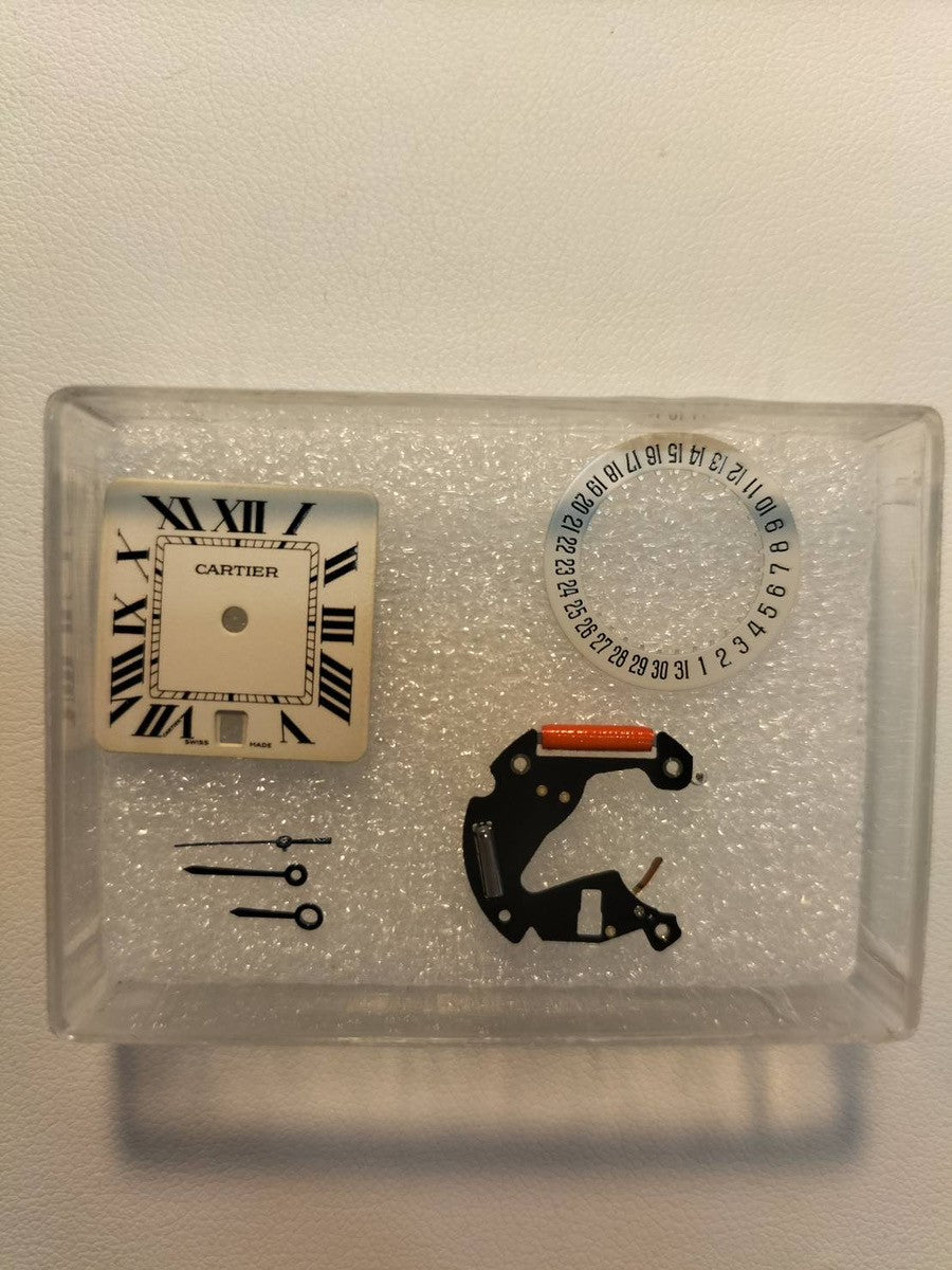 カルティエ サントス ガルベ LM W20011C4/1566 クォーツ Cal.687 SS/YG SS/YG アイボリー文字盤 箱 冊子 保証書(2006年)オーバーホール済み