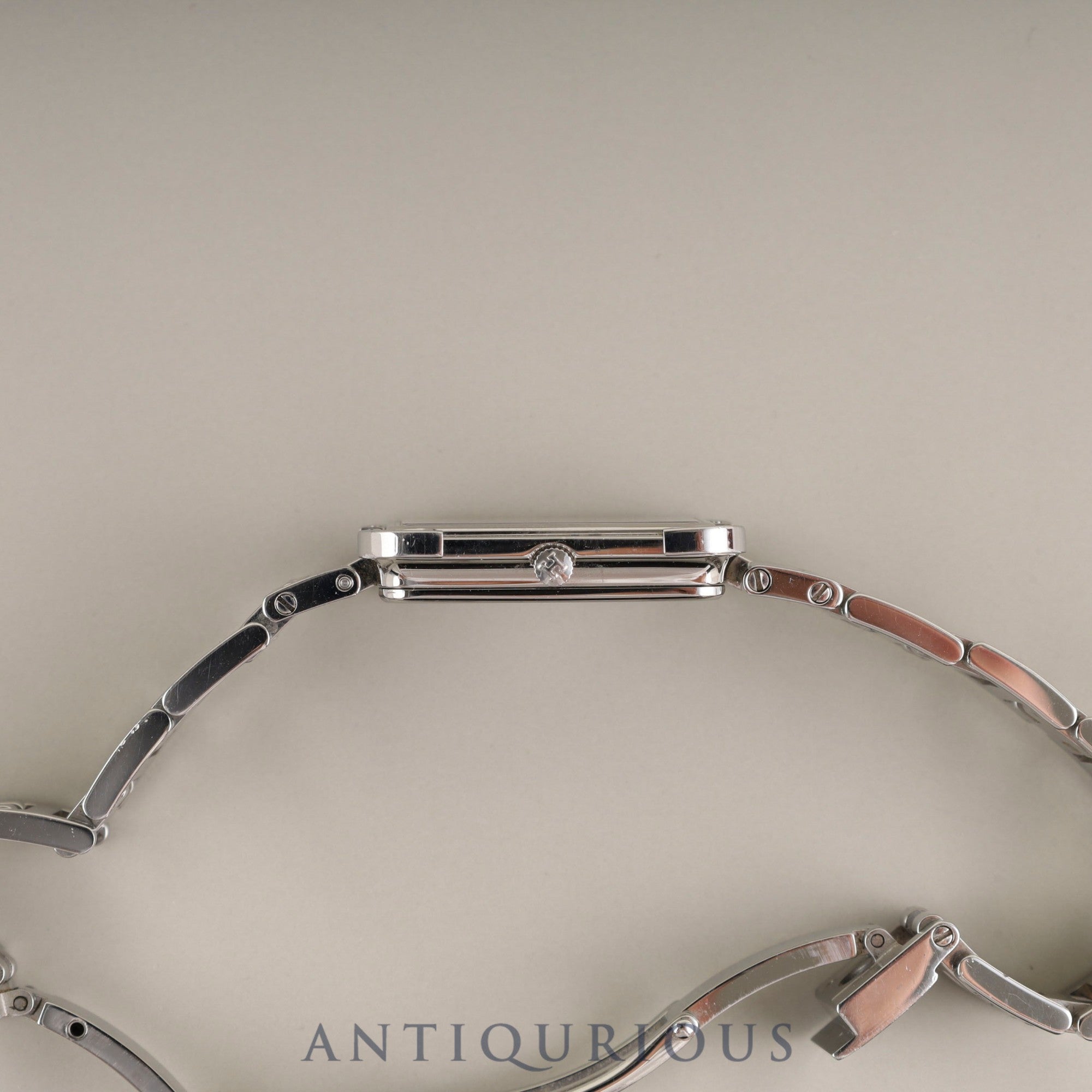 エルメス クロアジュール CR2.210 クォーツ Cal.976.001 SS SS ピンクシェル文字盤 箱 保証書(2013年)オーバーホール済み