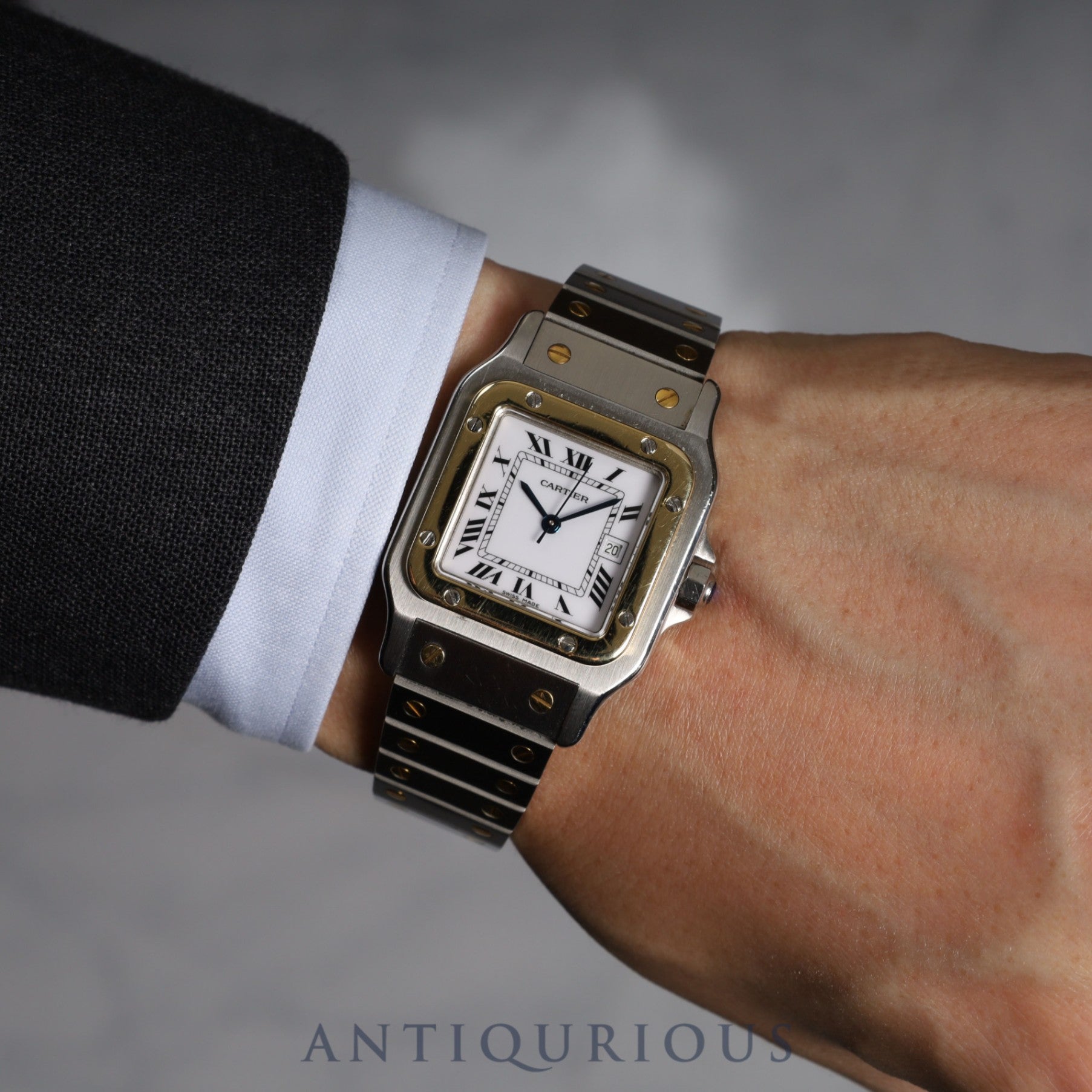Cartier Santos Galbe LM AC 23.80 gr OR 0.750 4.05 gr