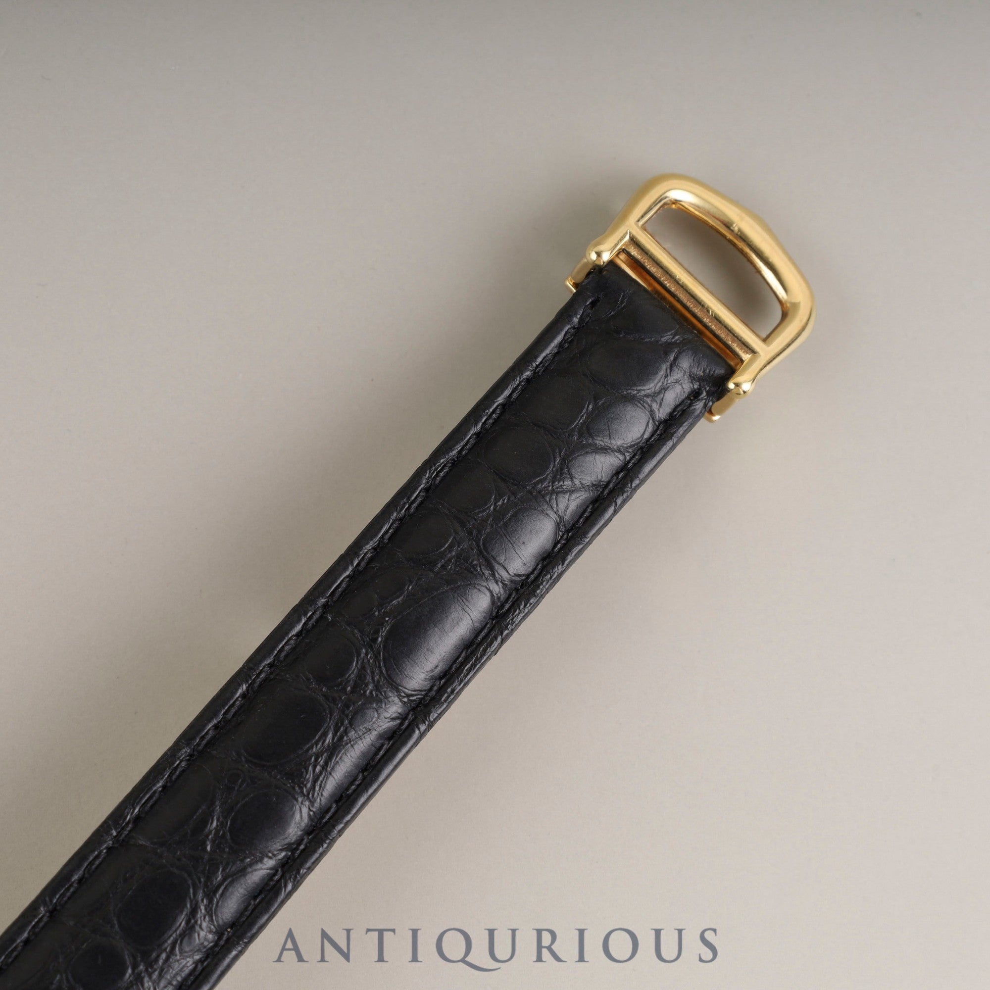 カルティエ マストタンク SM 1613 クォーツ Cal.957.06 SV925 革 純正Dバックル(GP) サイドトリニティ文字盤 1996年頃〜1998年頃 オーバーホール済み