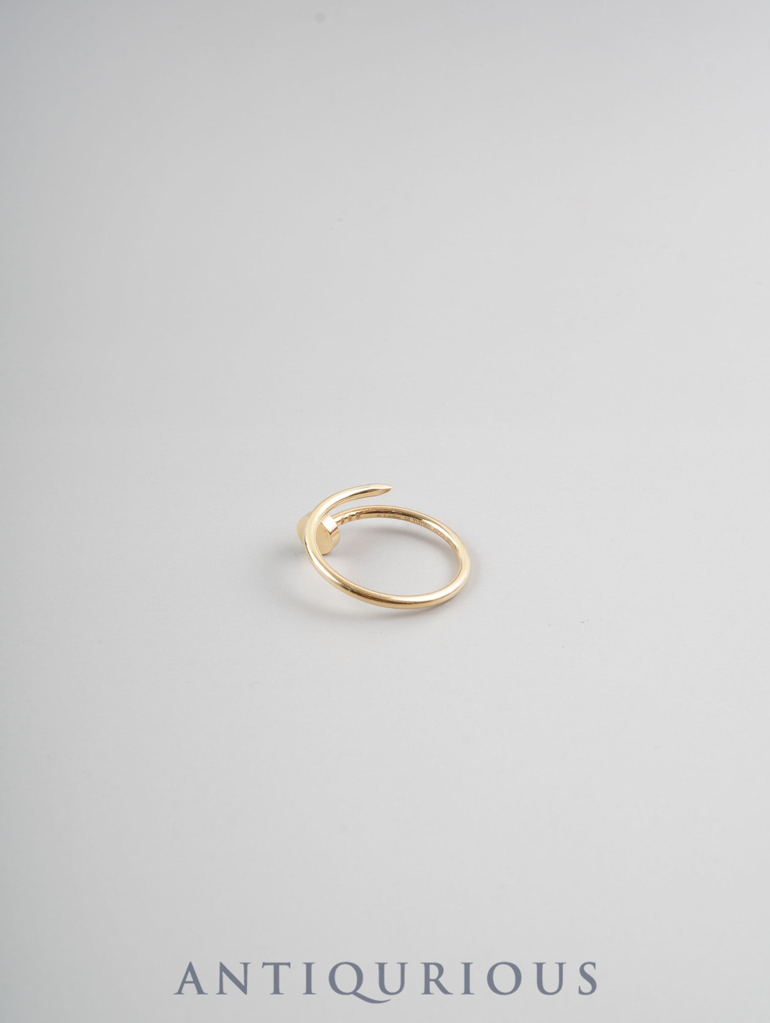 カルティエ リング ジュスト アンクル SM Au750 #58 箱 証明書(2024年)