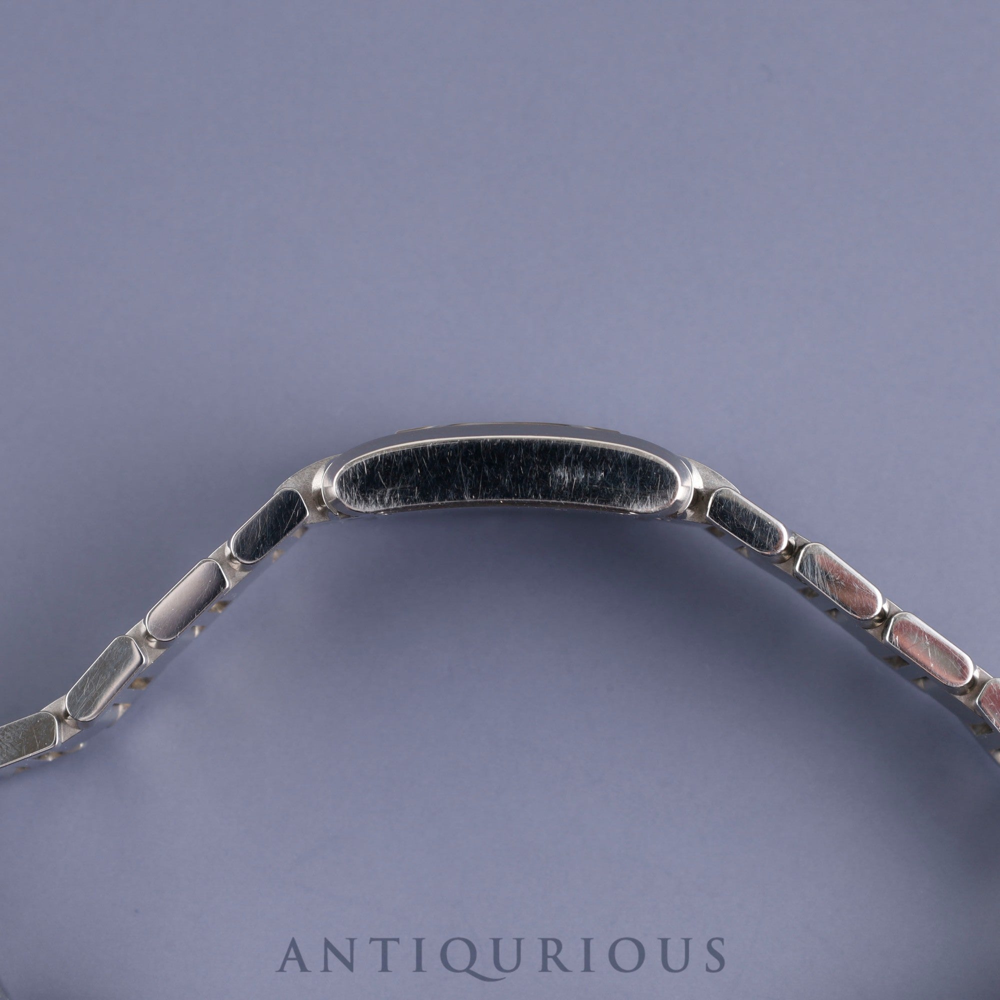 カルティエ タンクフランセーズ SM W51008Q3 / 2384 クォーツ Cal.057 SS シルバーローマン文字盤 箱 ケース 保証書(2004年) 冊子 コマ1 オーバーホール済み