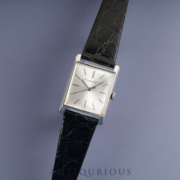 IWC オールドインター 手巻き Cal.C.401 Pm900 革 純正尾錠(SS) シルバー文字盤 オーバーホール済み アイダブリュシー