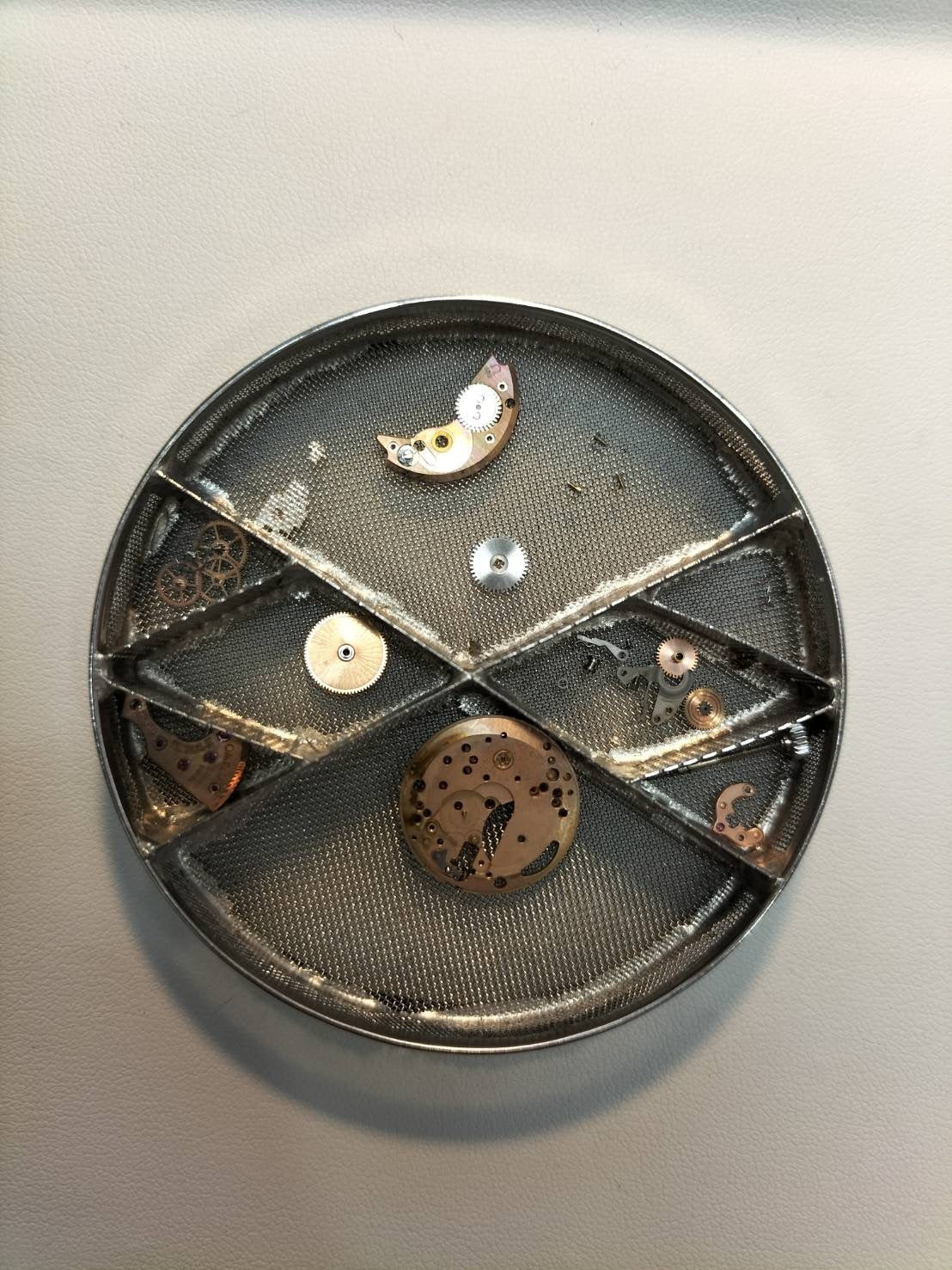 オメガ デ・ヴィル 5110383 手巻き Cal.620 SS 革 純正尾錠(SS) ネイビー文字盤 オーバーホール済み