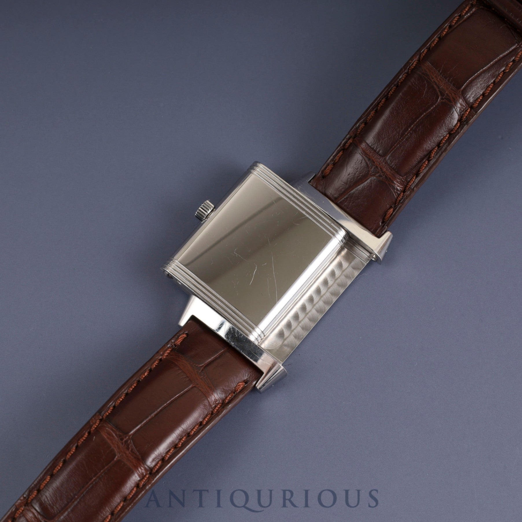 Jaeger-LeCoultre Reverso Classic Q2508412 / 252.8.86 Manual winding Cal.846/1 SS Genuine leather strap Genuine buckle (SS) Silver dial Box Booklet Warranty card (2015) Cloth Genuine replacement strap Overhauled