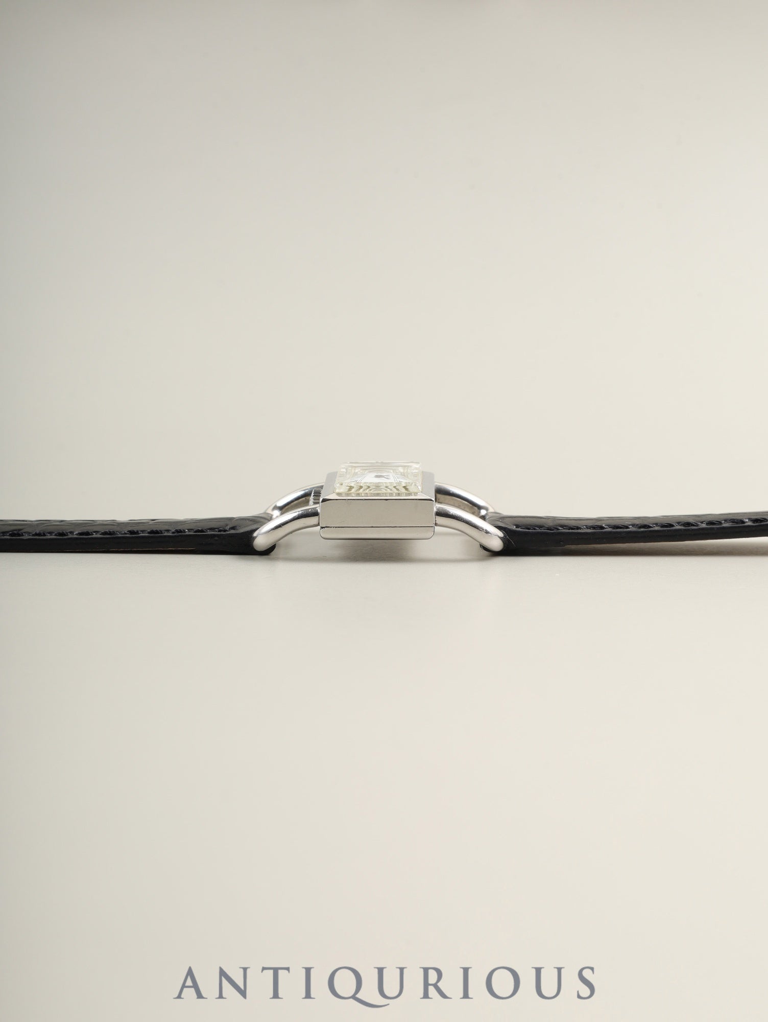 Jaeger-LeCoultre Driver's Watch Etrier 1671.42 Hand-wound SS Leather Original Pin Buckle (SS) White Dial Overhauled