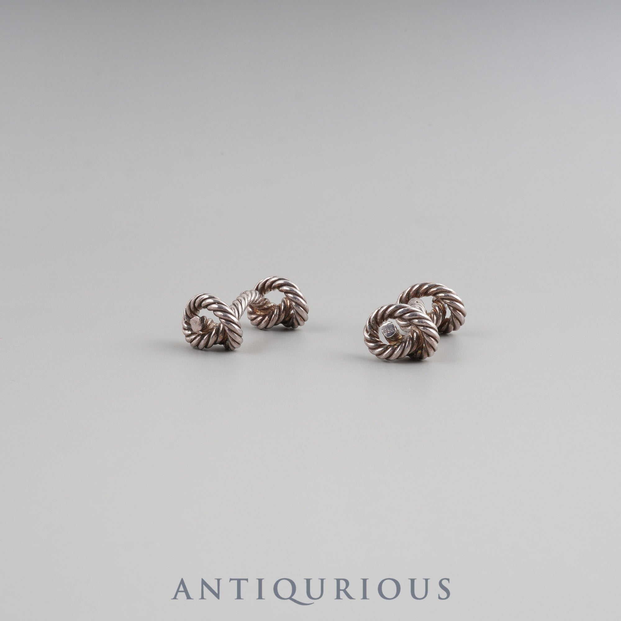 エルメス カフリンクス ロープモチーフ SV925