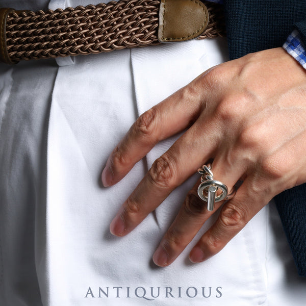 エルメス リング クロワゼット SV925 #57 箱