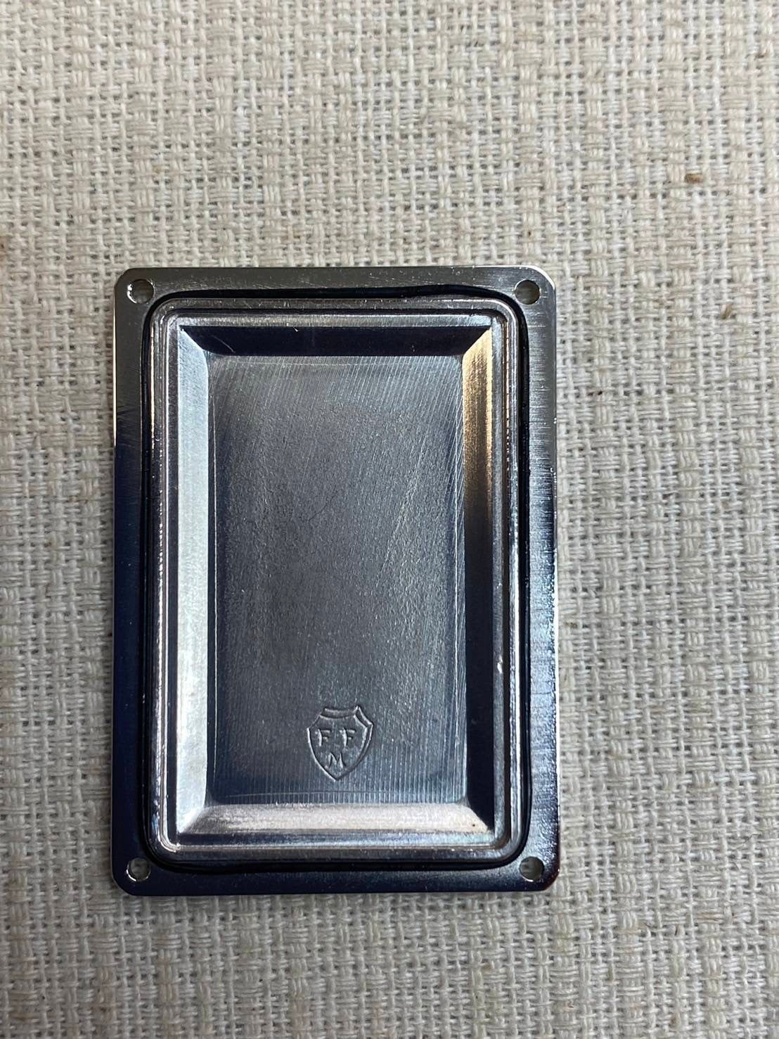 Dunhill Centenary, manual winding, stainless steel, leather, silver dial, overhauled